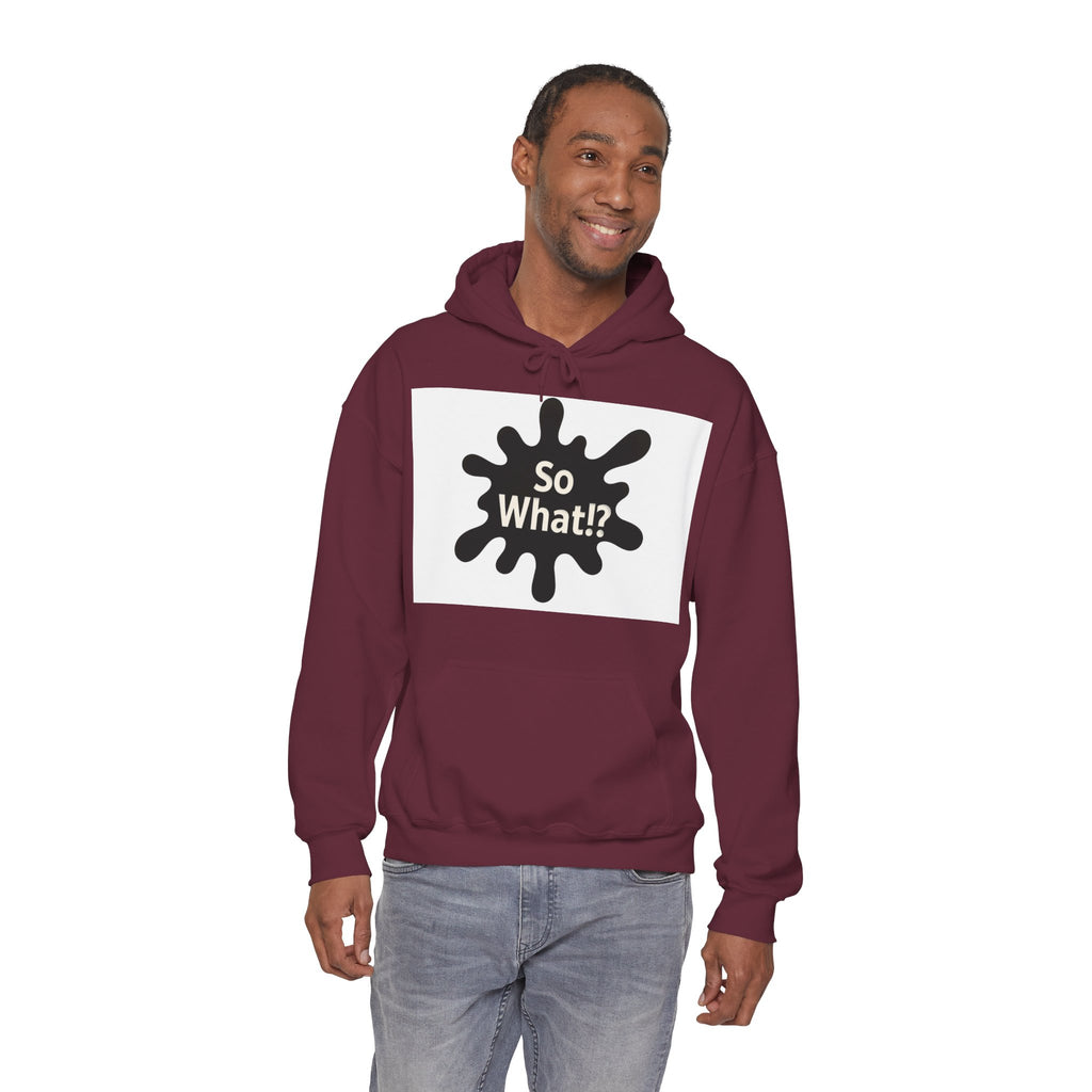 Sweatshirt Logo So What!? Unisex