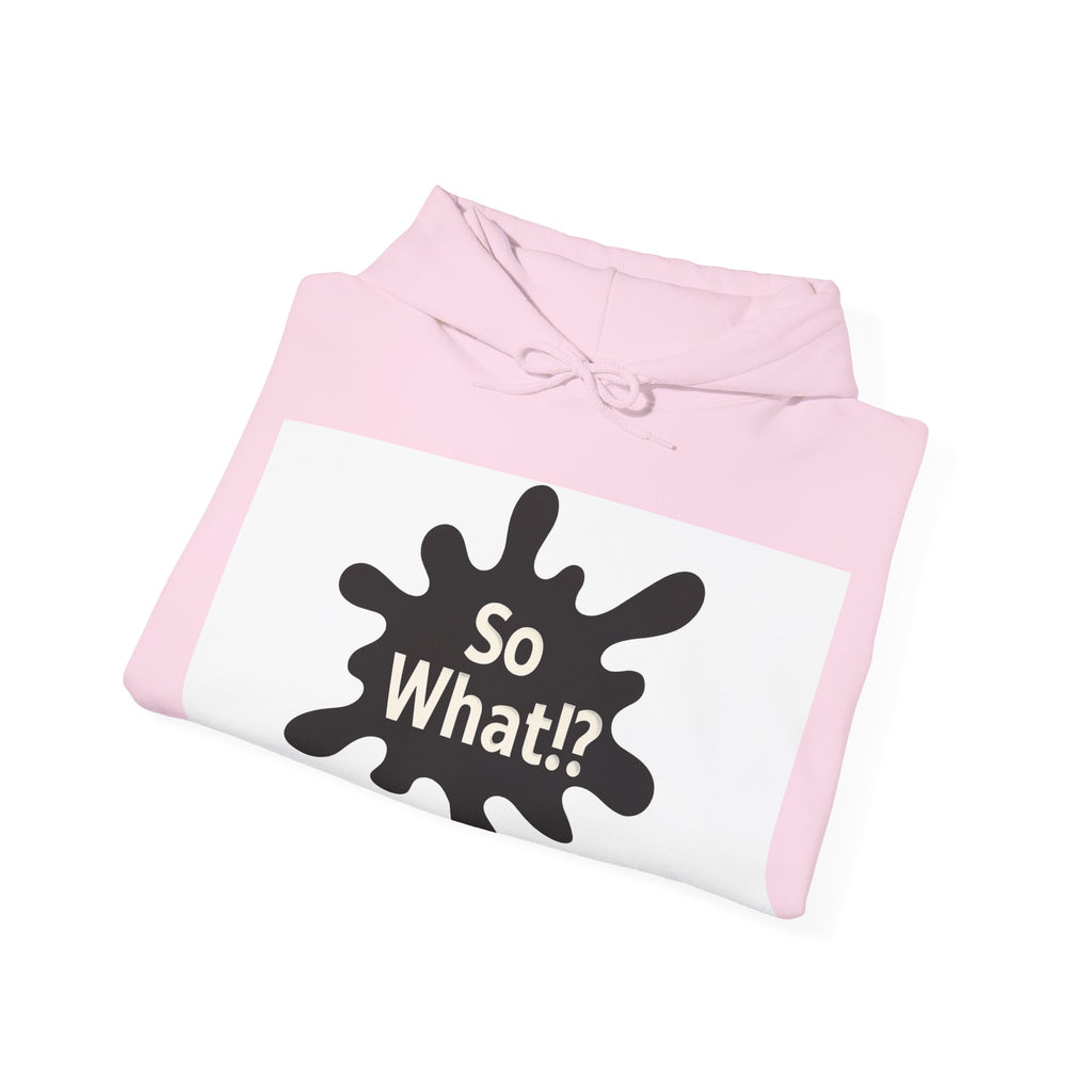 Sweatshirt Logo So What!? Unisex