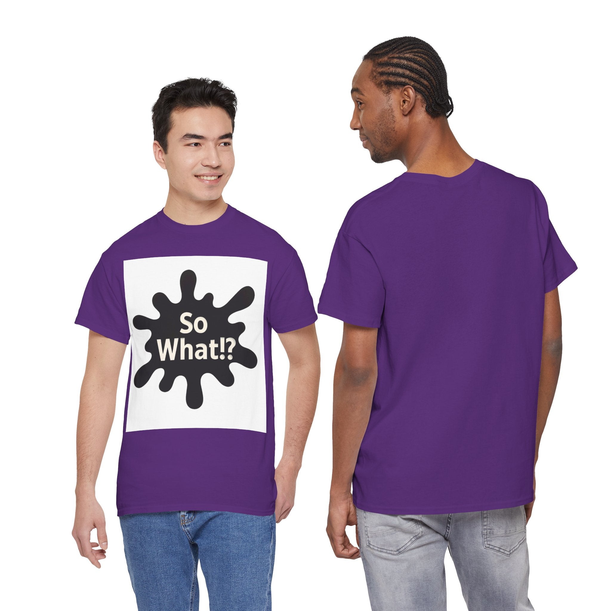 T-shirt Logo So What!? Unisex