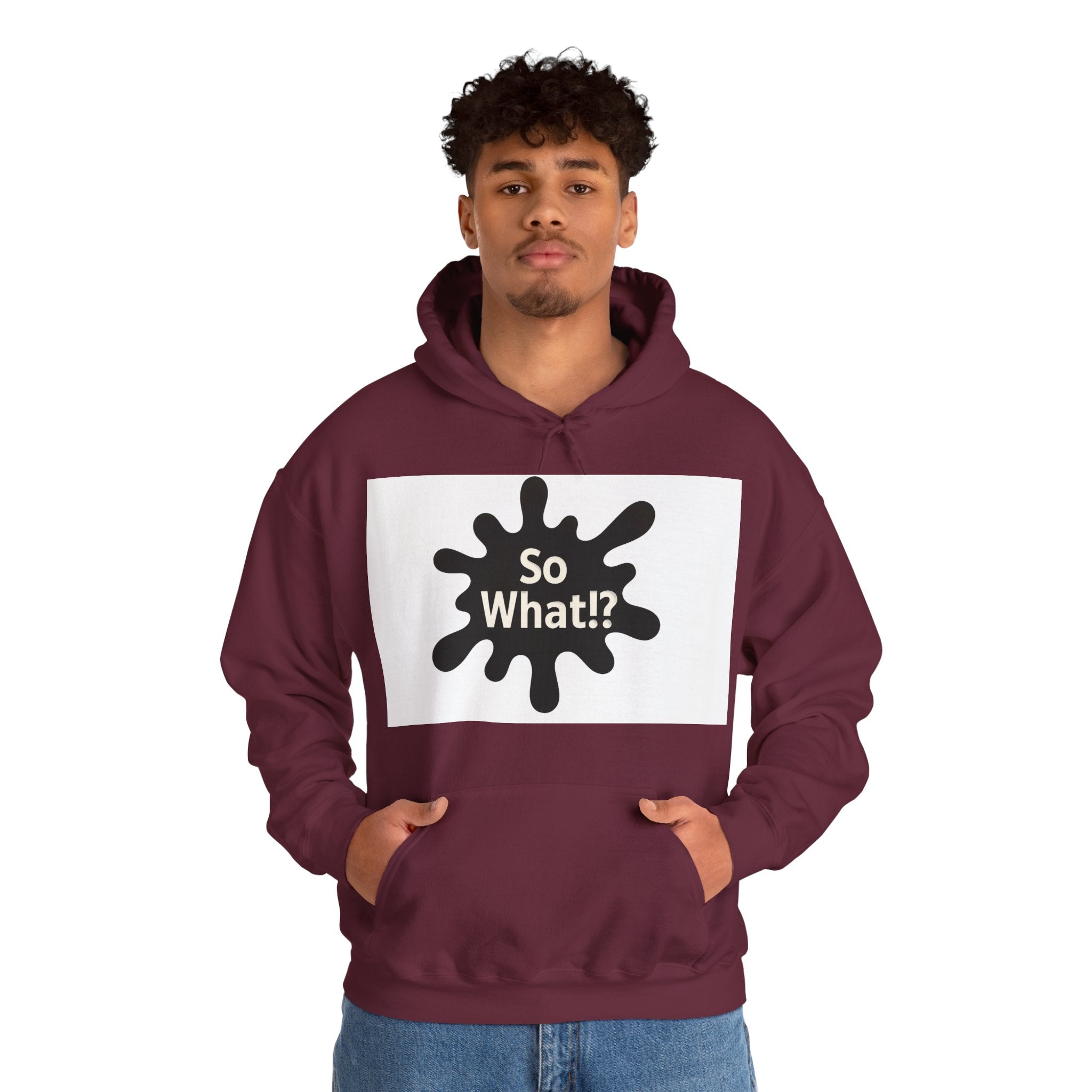 Sweatshirt Logo So What!? Unisex