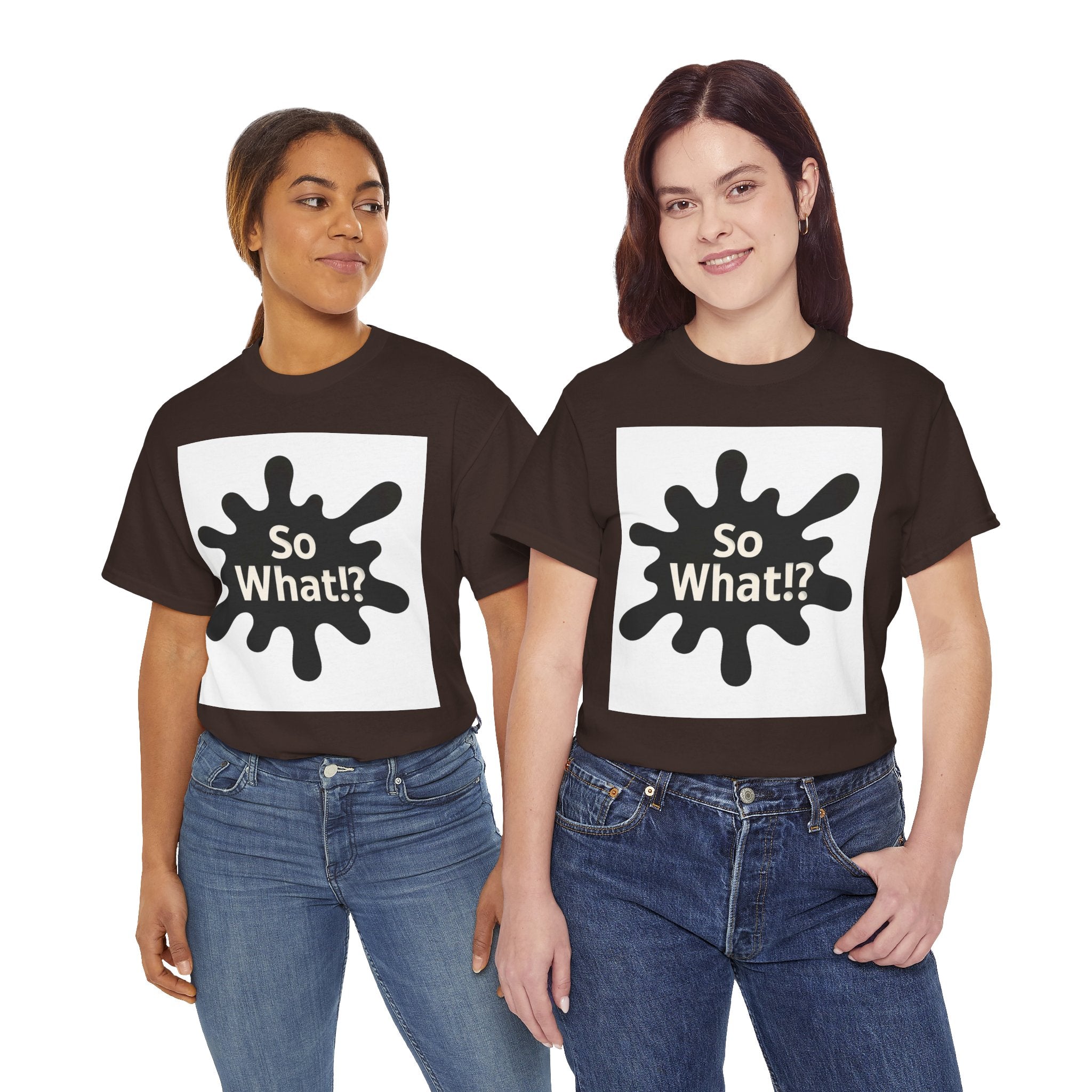 T-shirt Logo So What!? Unisex