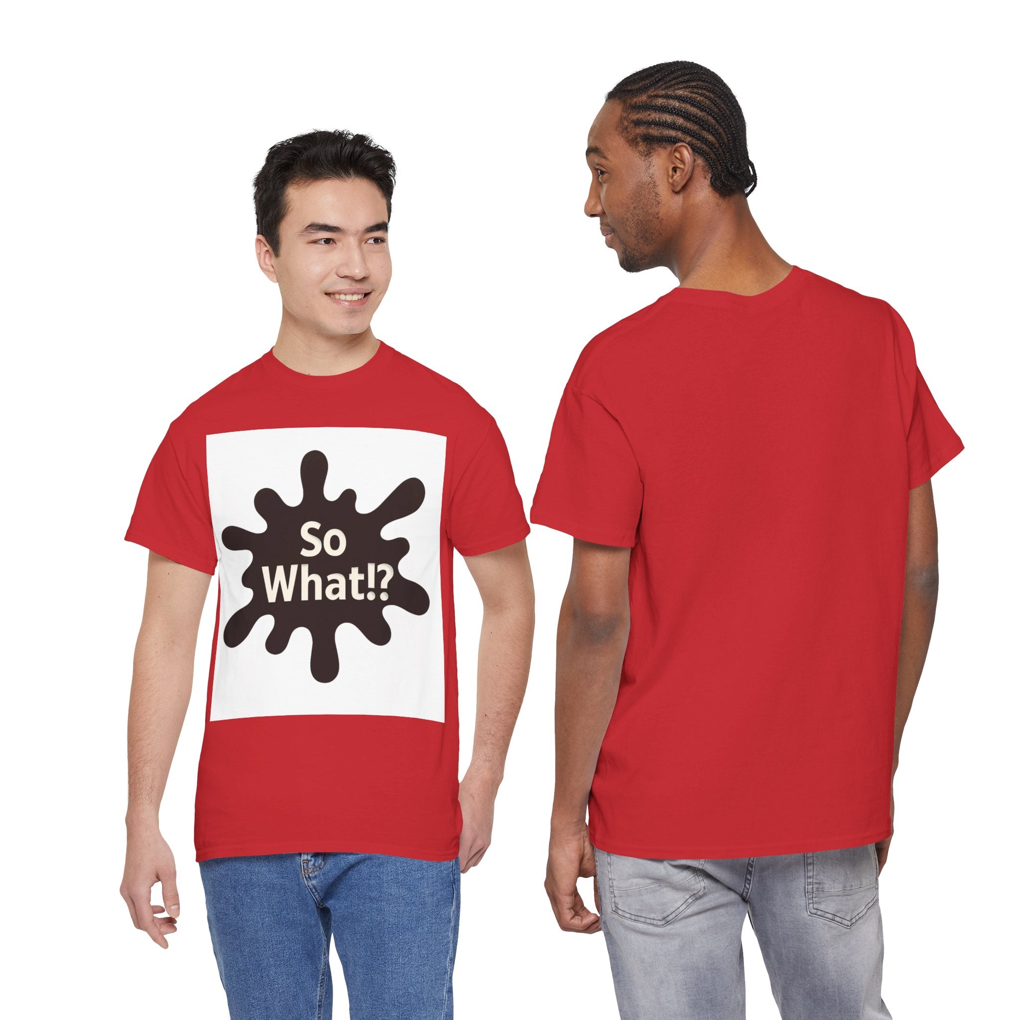 T-shirt Logo So What!? Unisex