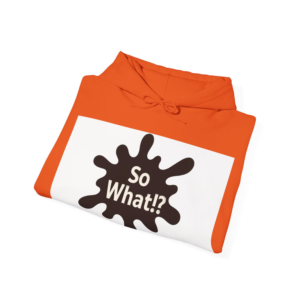 Sweatshirt Logo So What!? Unisex