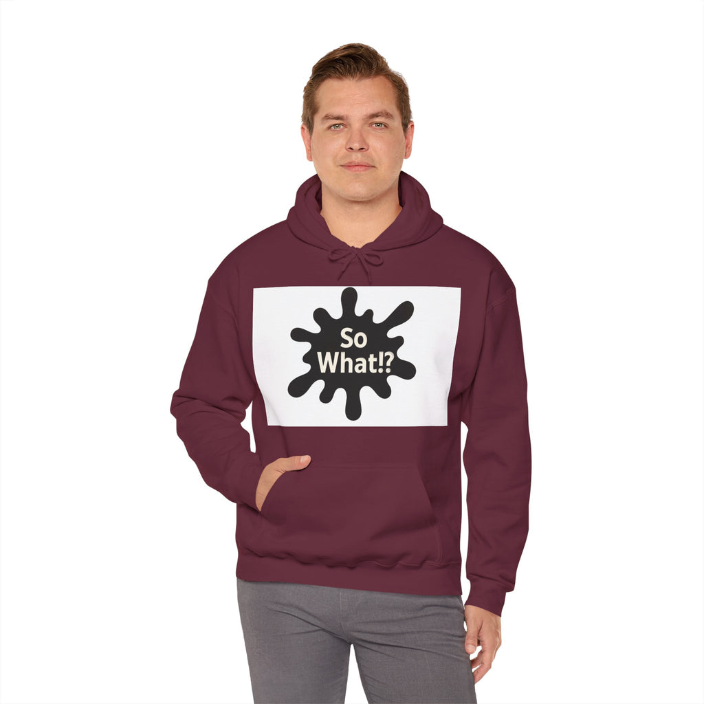 Sweatshirt Logo So What!? Unisex