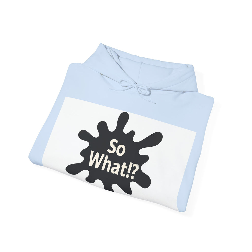 Sweatshirt Logo So What!? Unisex