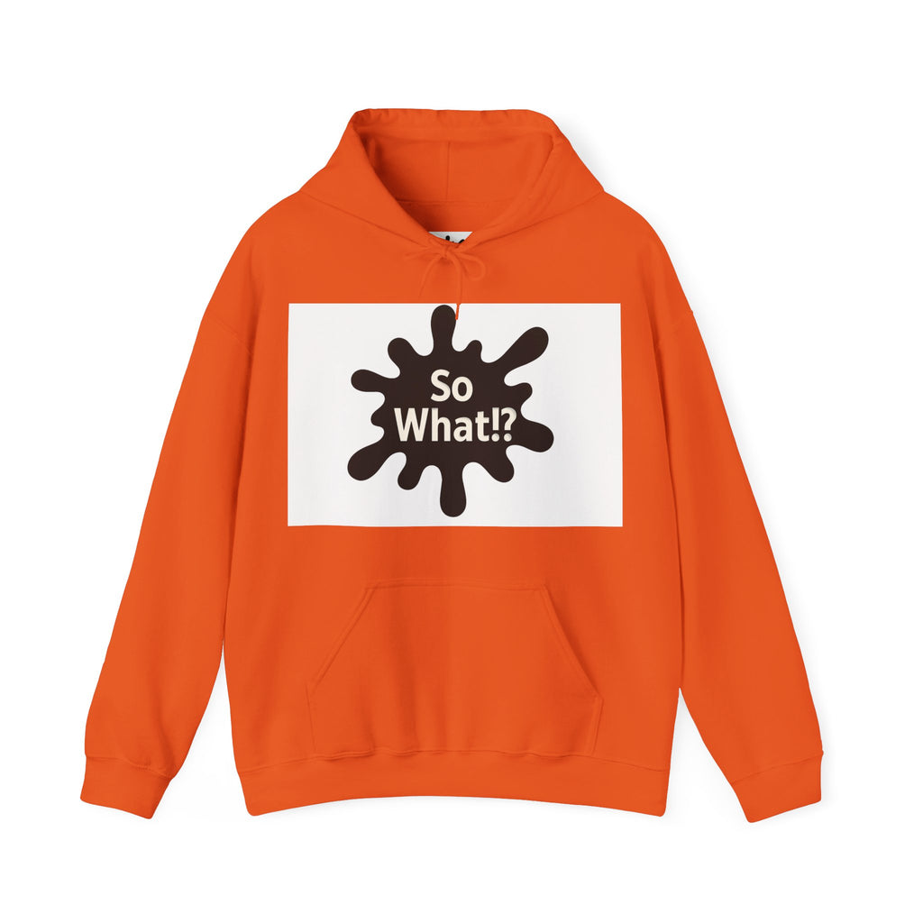 Sweatshirt Logo So What!? Unisex