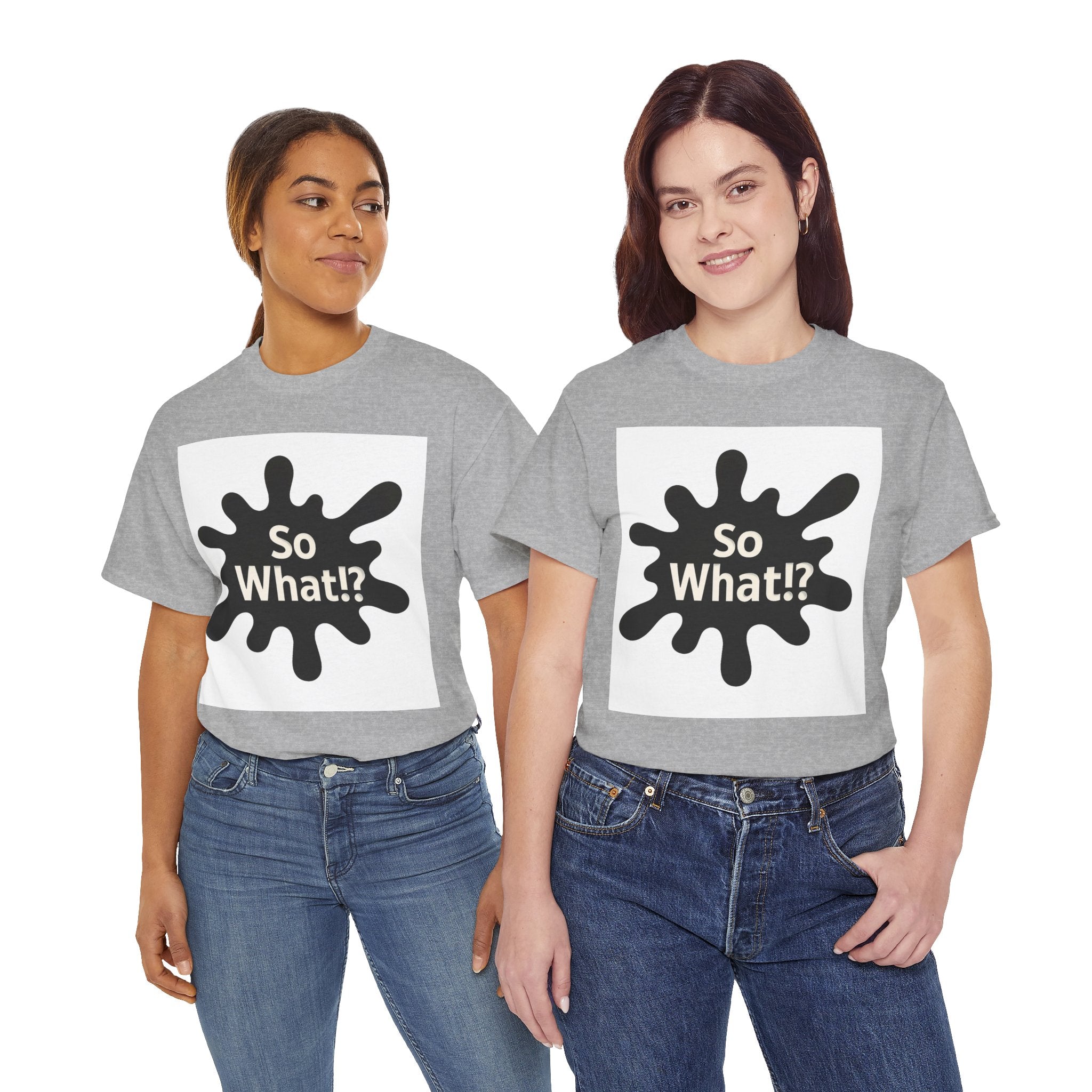 T-shirt Logo So What!? Unisex