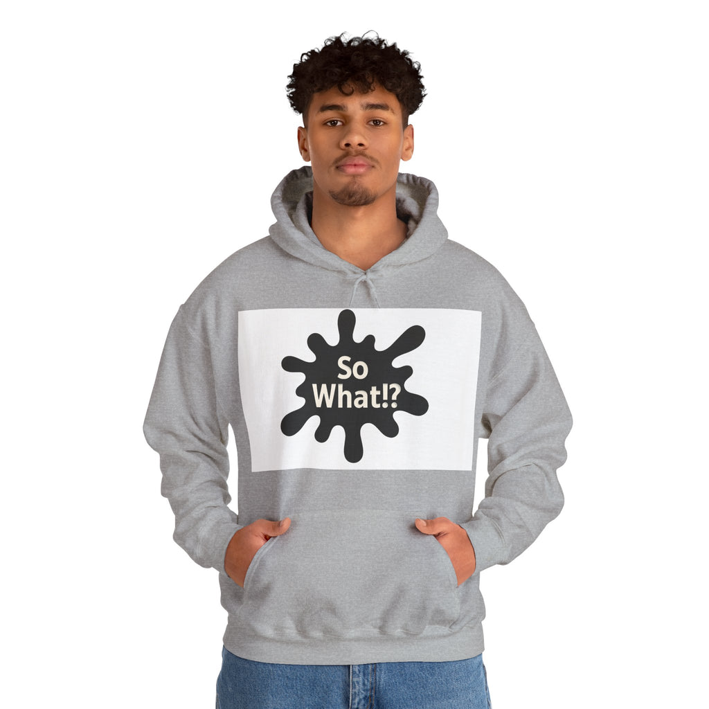 Sweatshirt Logo So What!? Unisex