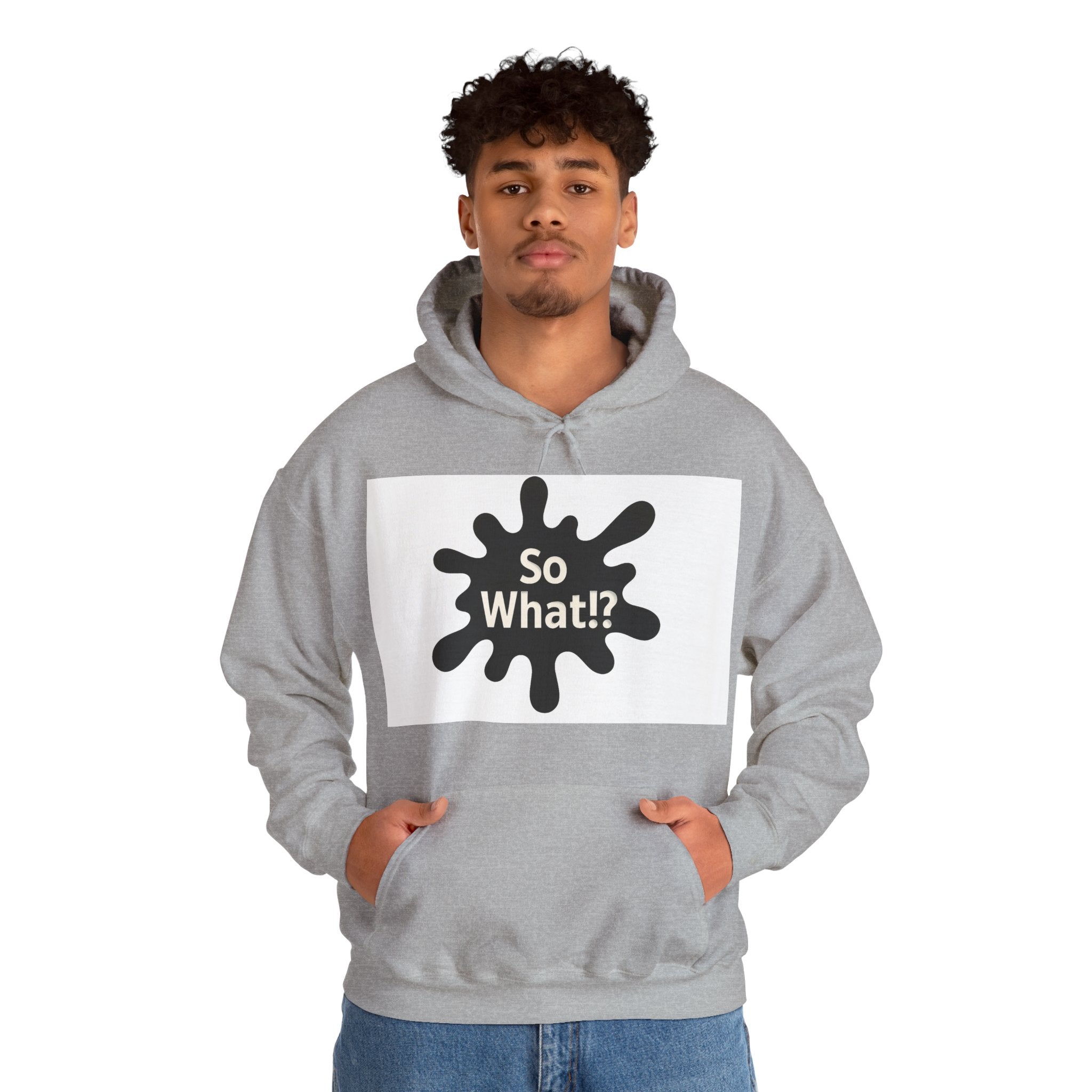 Sweatshirt Logo So What!? Unisex