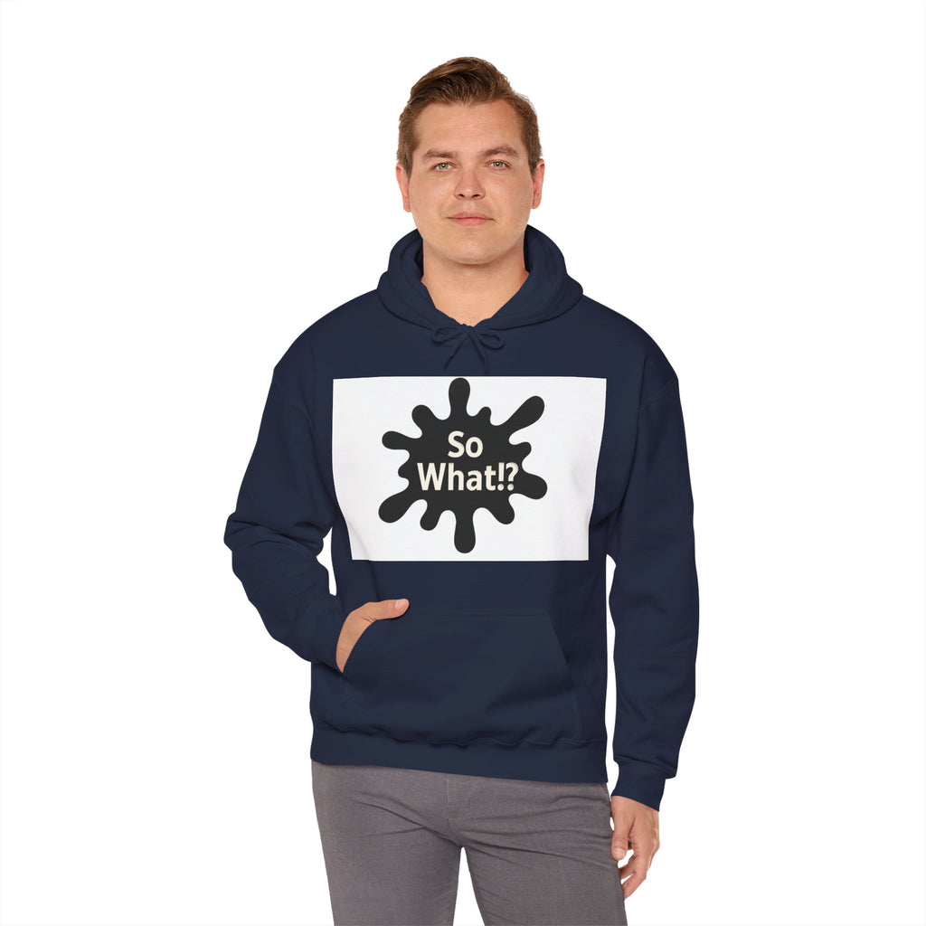 Sweatshirt Logo So What!? Unisex