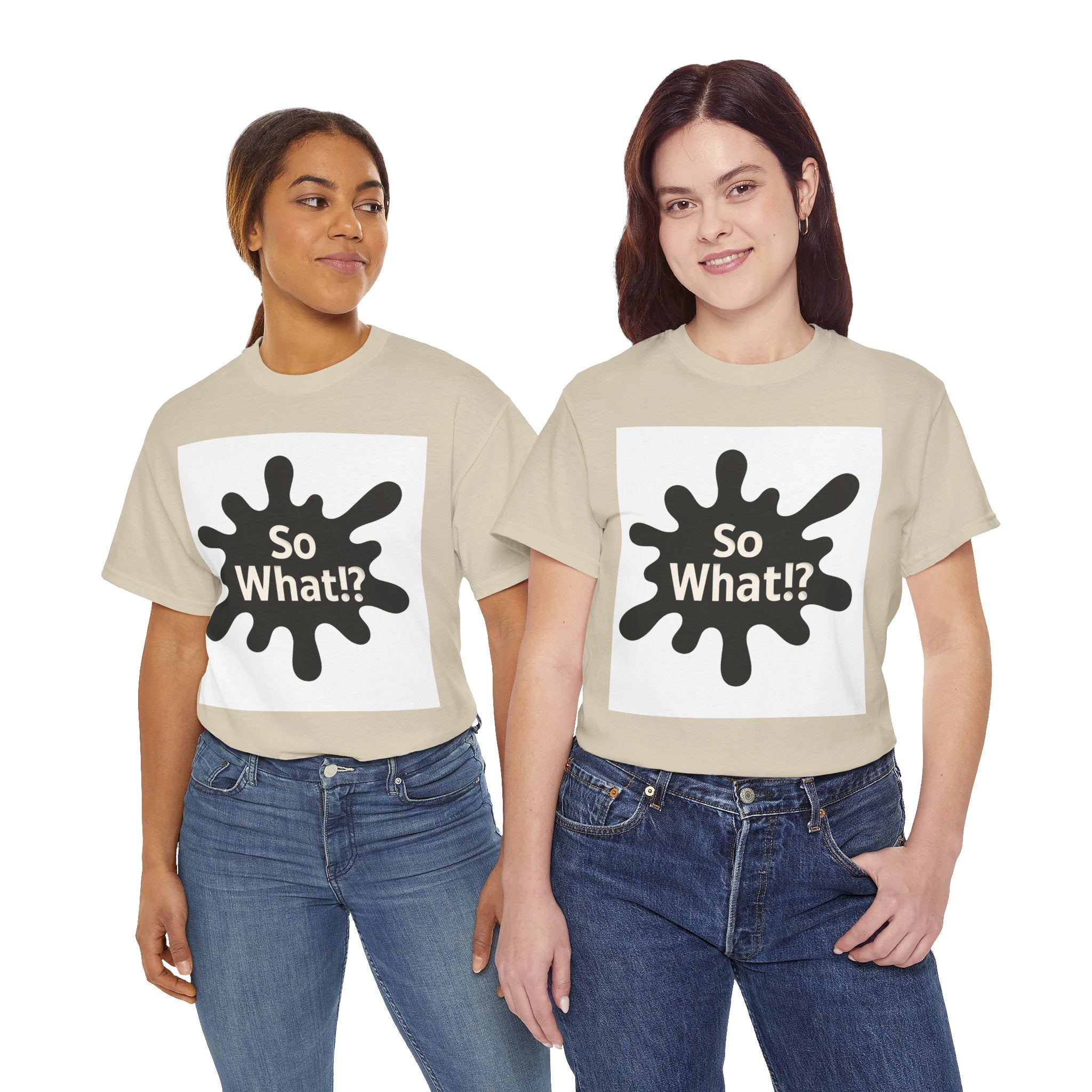 T-shirt Logo So What!? Unisex