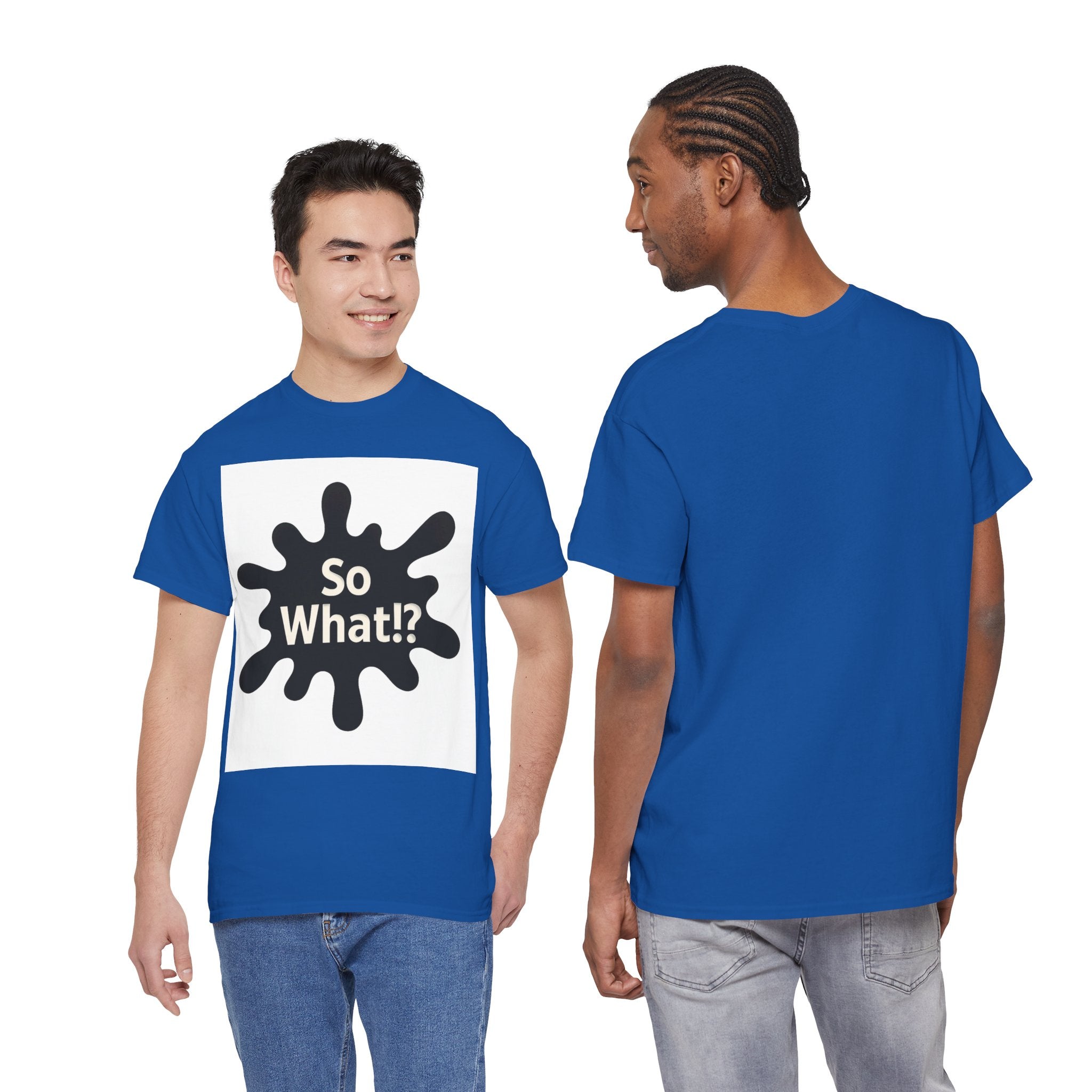 T-shirt Logo So What!? Unisex