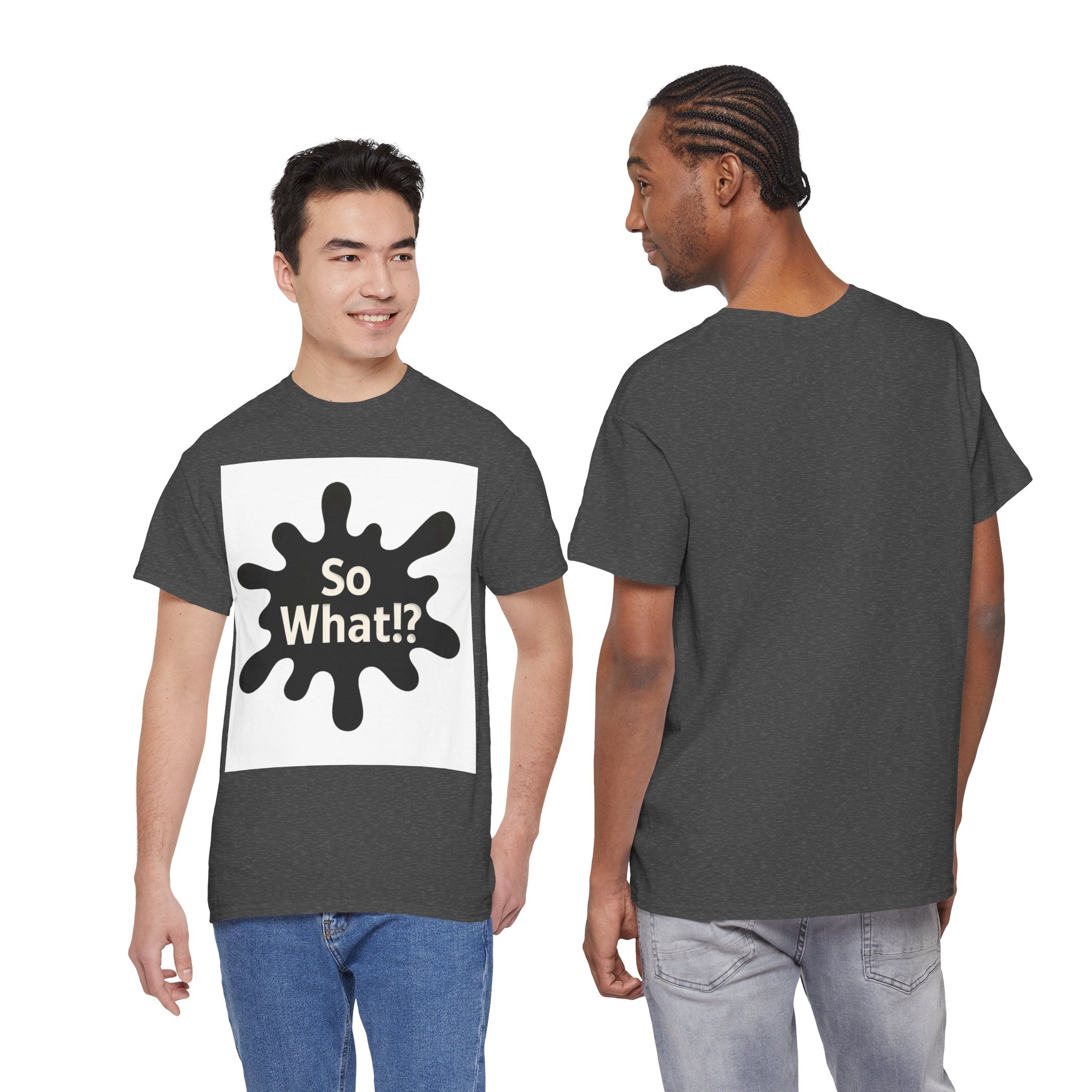 T-shirt Logo So What!? Unisex