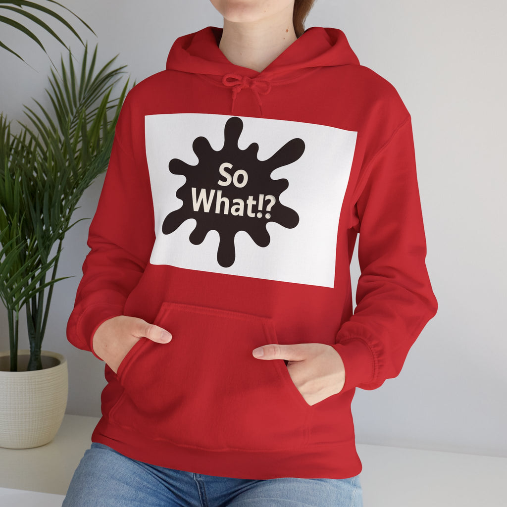 Sweatshirt Logo So What!? Unisex