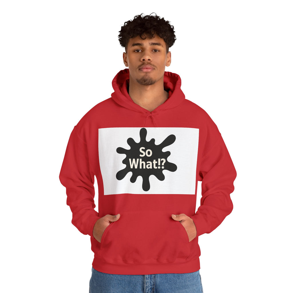 Sweatshirt Logo So What!? Unisex