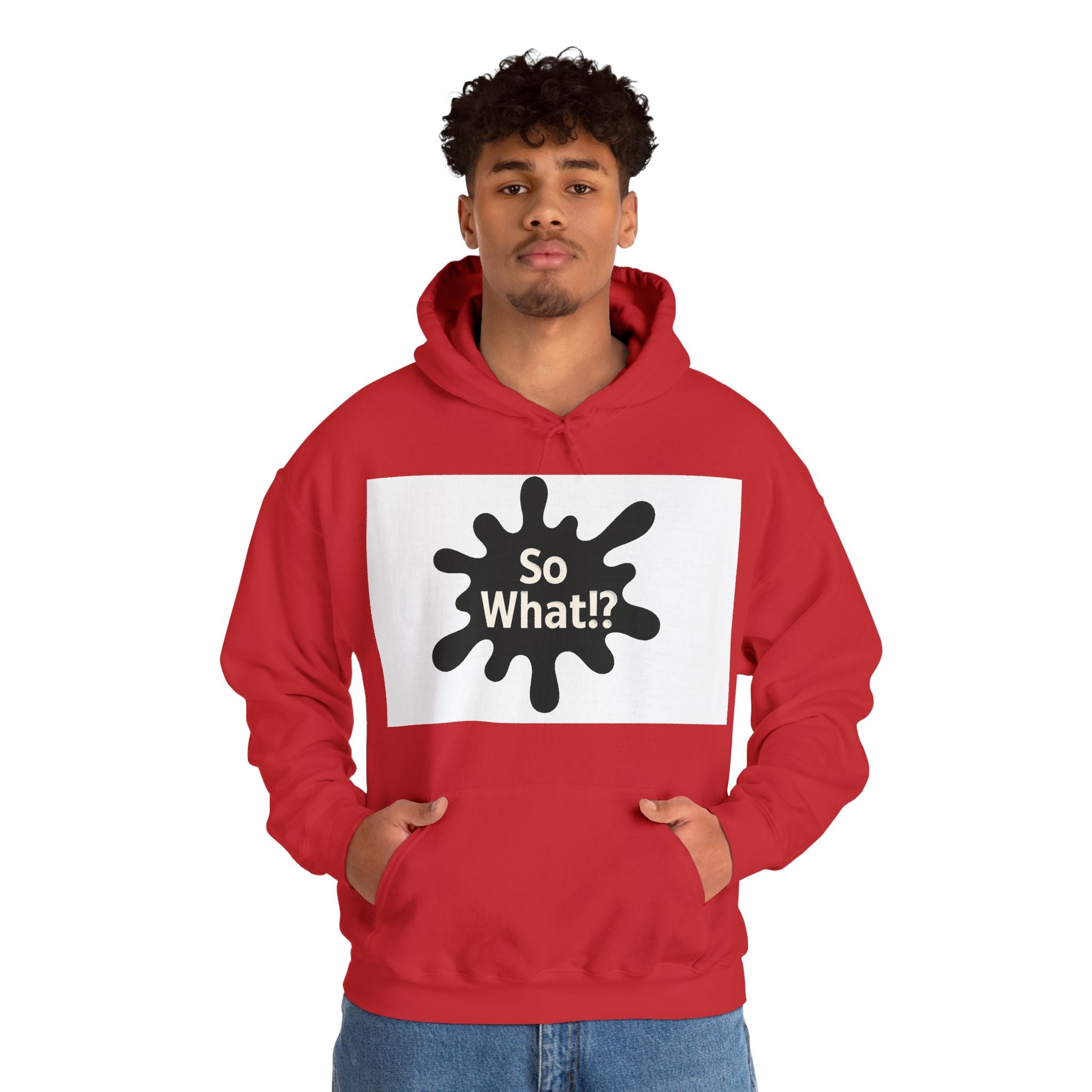 Sweatshirt Logo So What!? Unisex