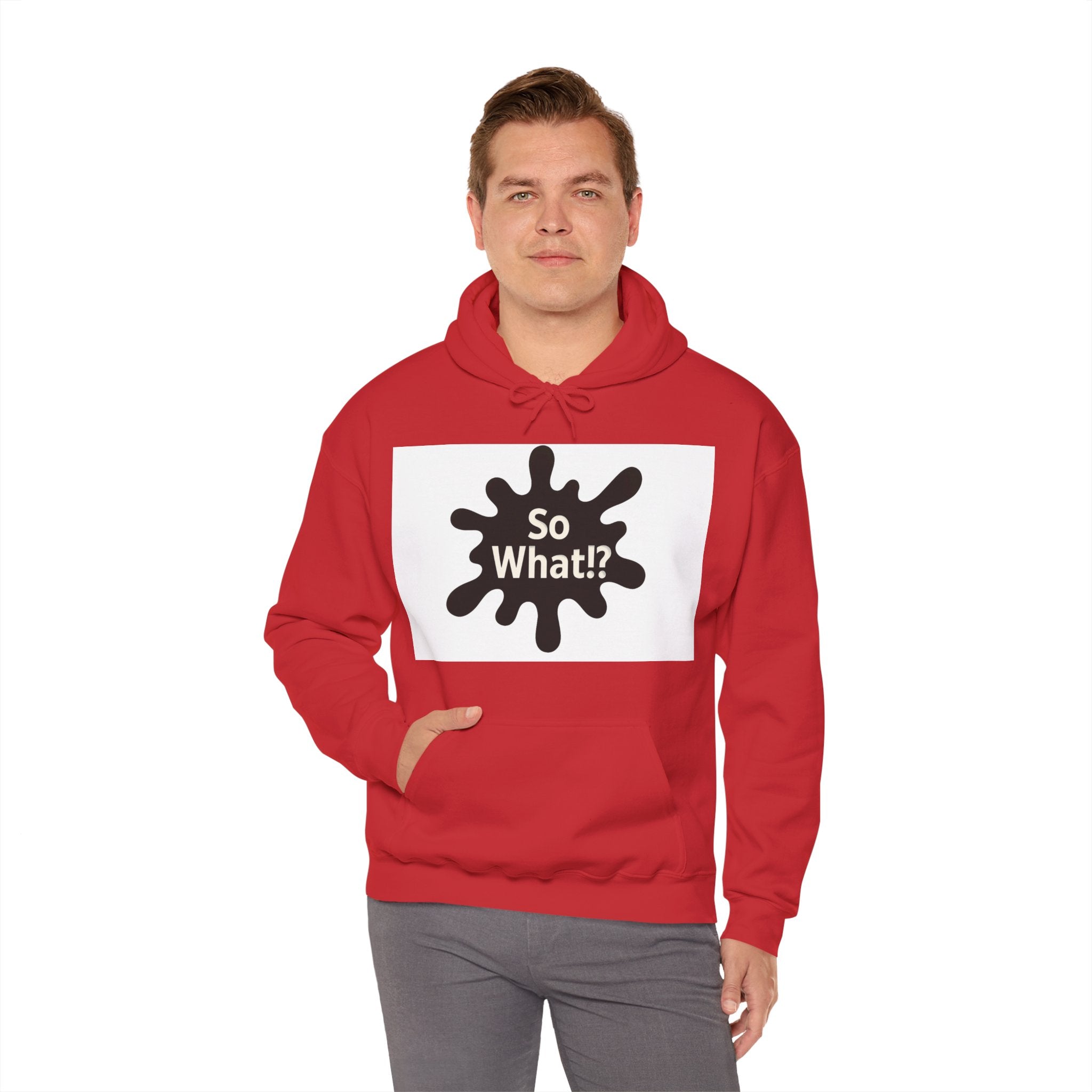 Sweatshirt Logo So What!? Unisex