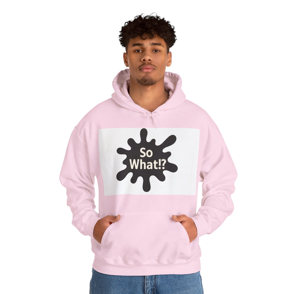 Sweatshirt Logo So What!? Unisex