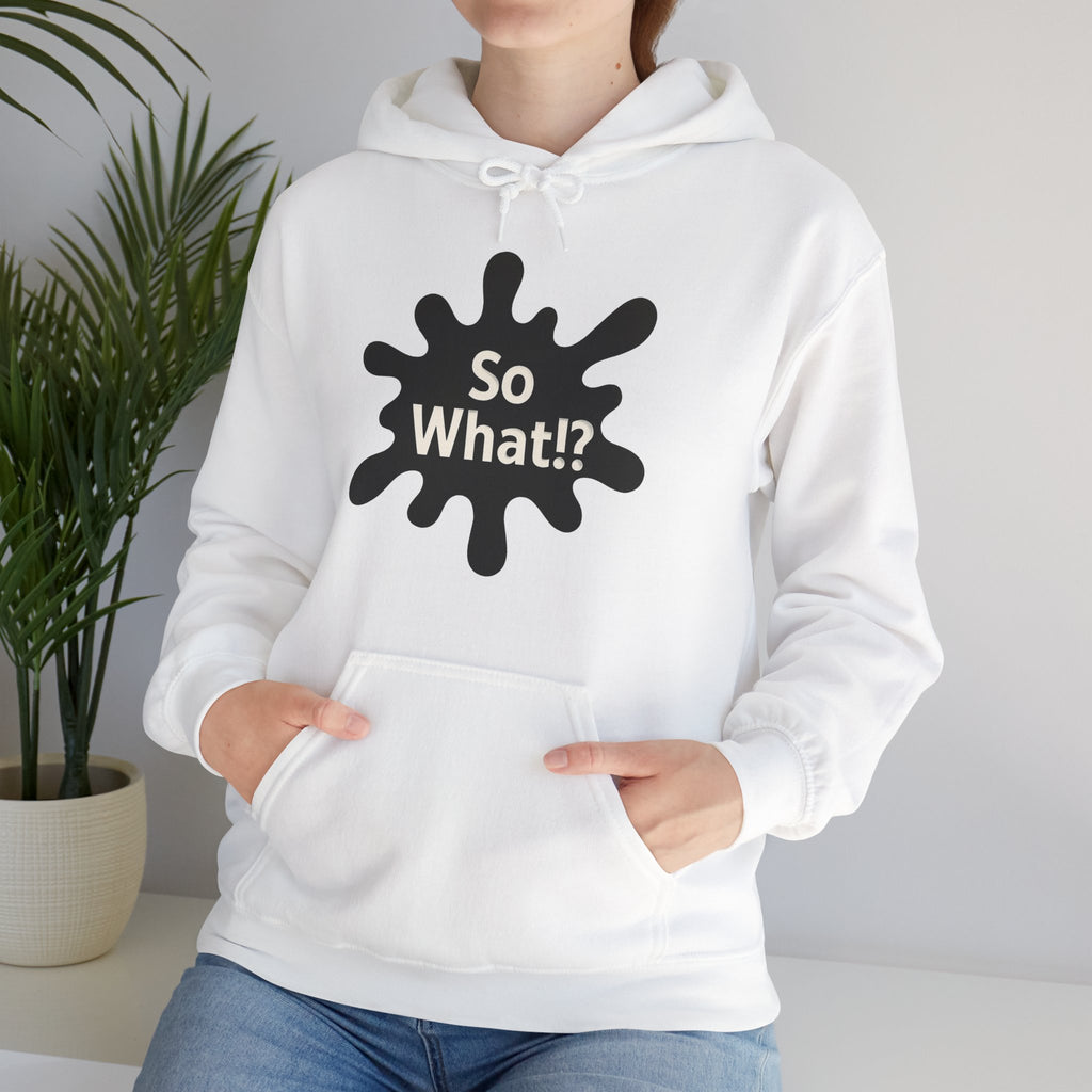 Sweatshirt Logo So What!? Unisex