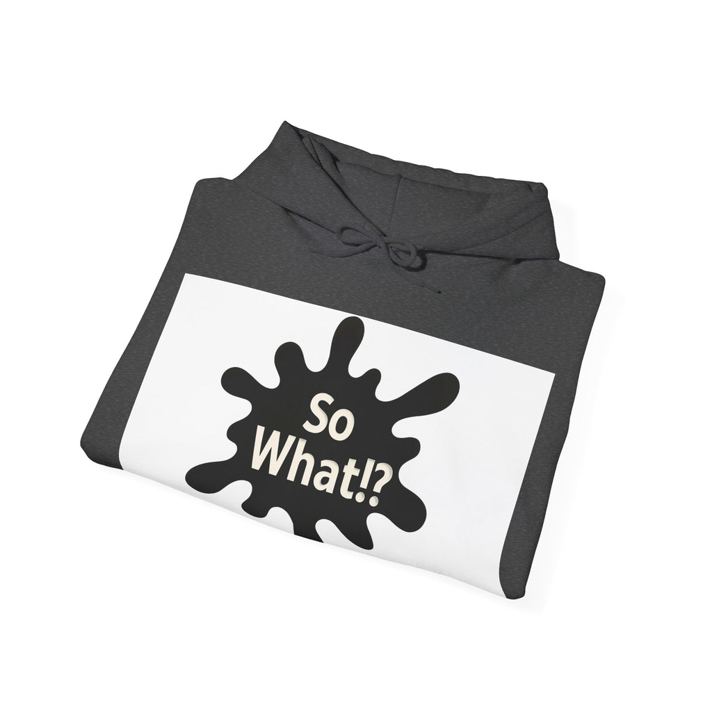 Sweatshirt Logo So What!? Unisex