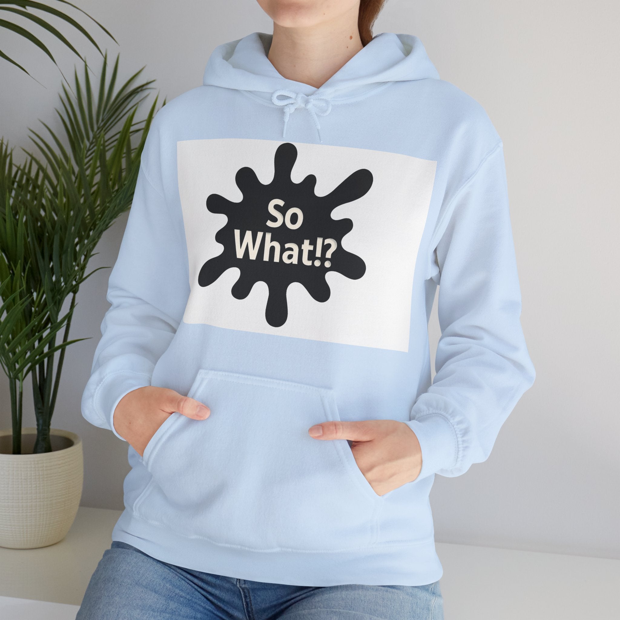 Sweatshirt Logo So What!? Unisex