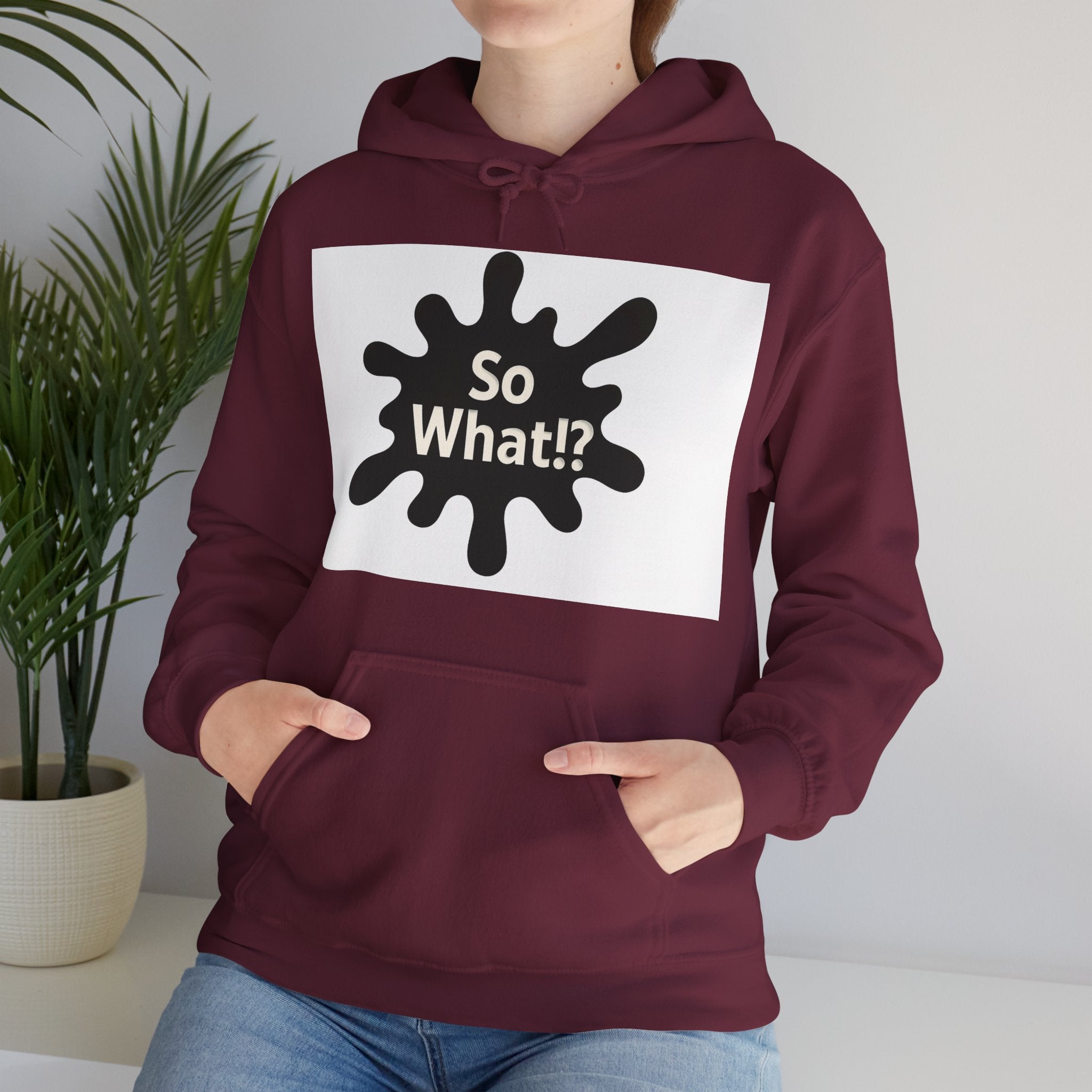 Sweatshirt Logo So What!? Unisex