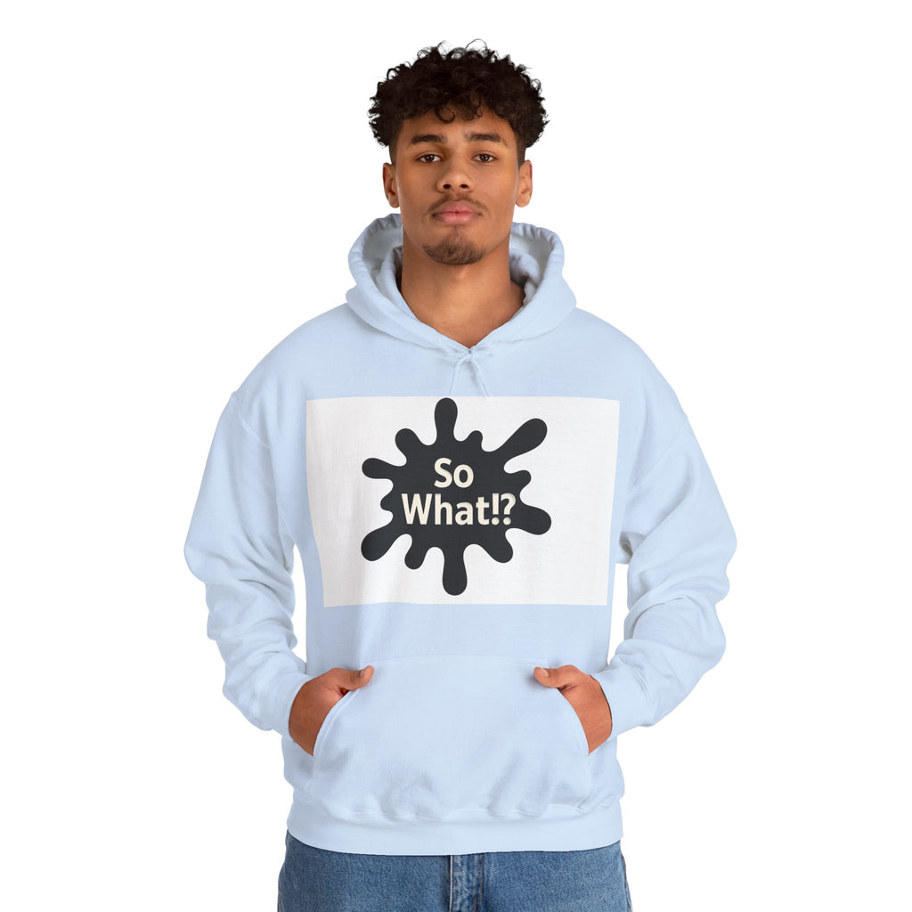 Sweatshirt Logo So What!? Unisex
