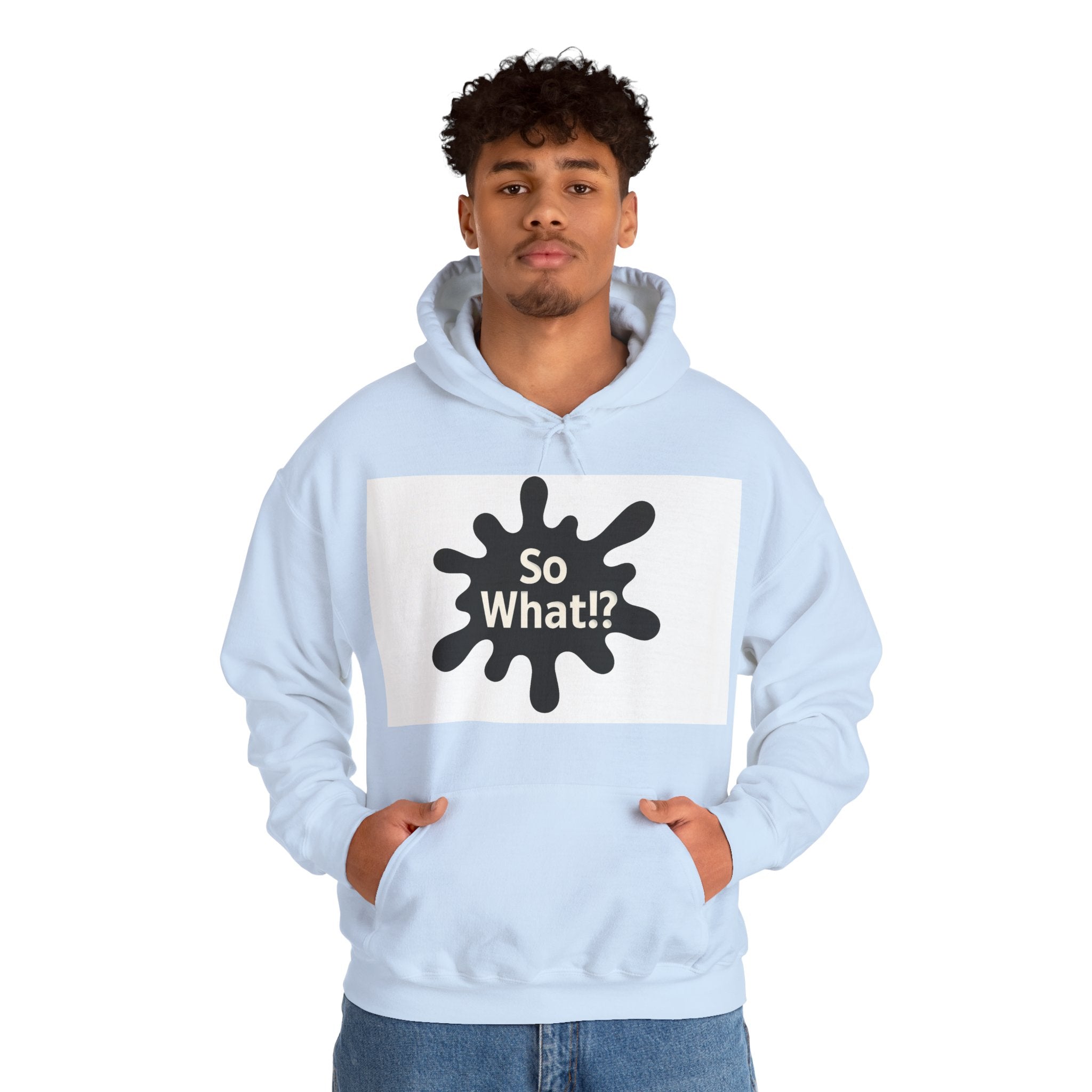 Sweatshirt Logo So What!? Unisex