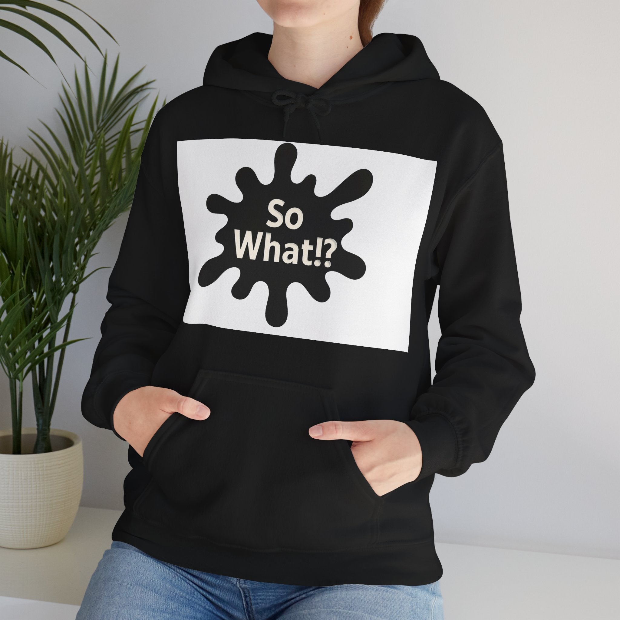 Sweatshirt Logo So What!? Unisex