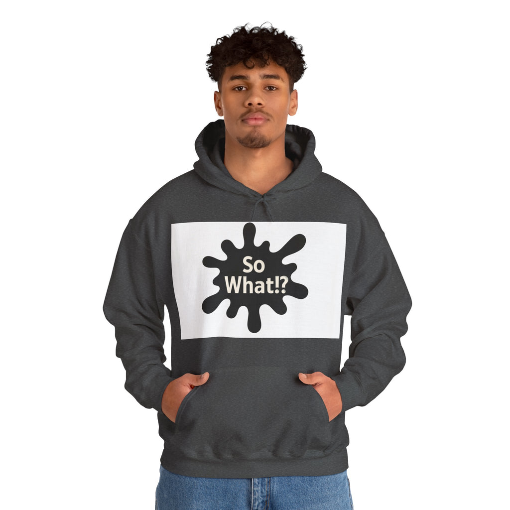 Sweatshirt Logo So What!? Unisex