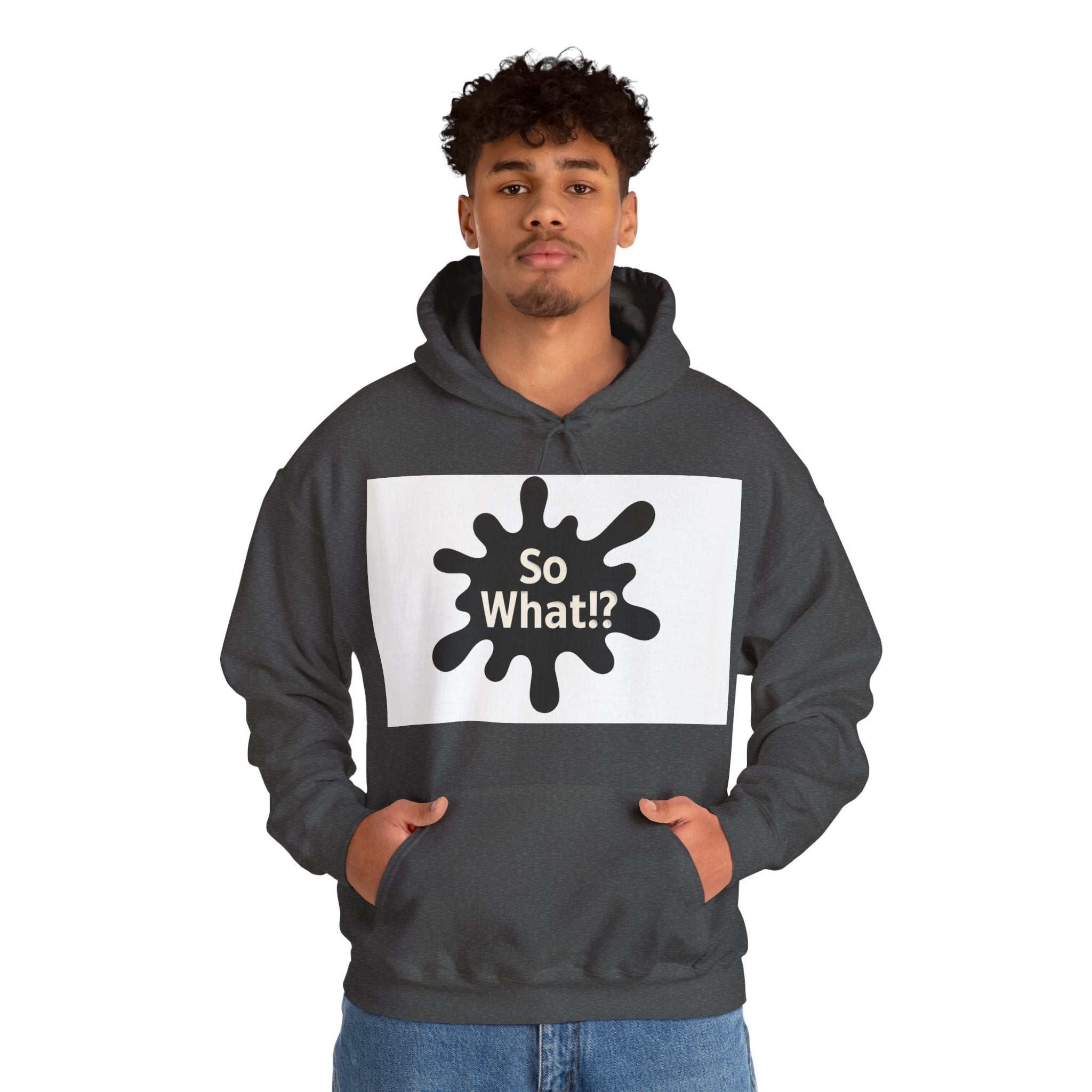 Sweatshirt Logo So What!? Unisex