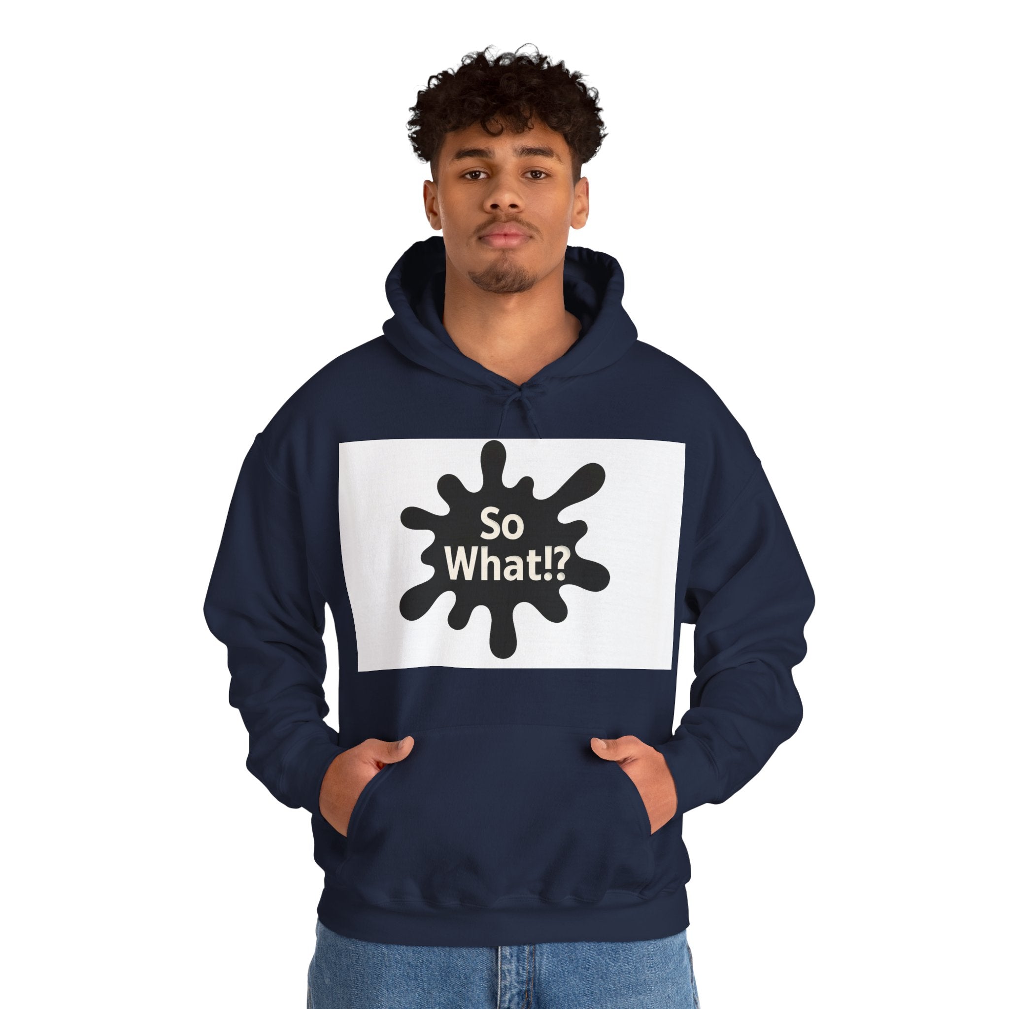 Sweatshirt Logo So What!? Unisex