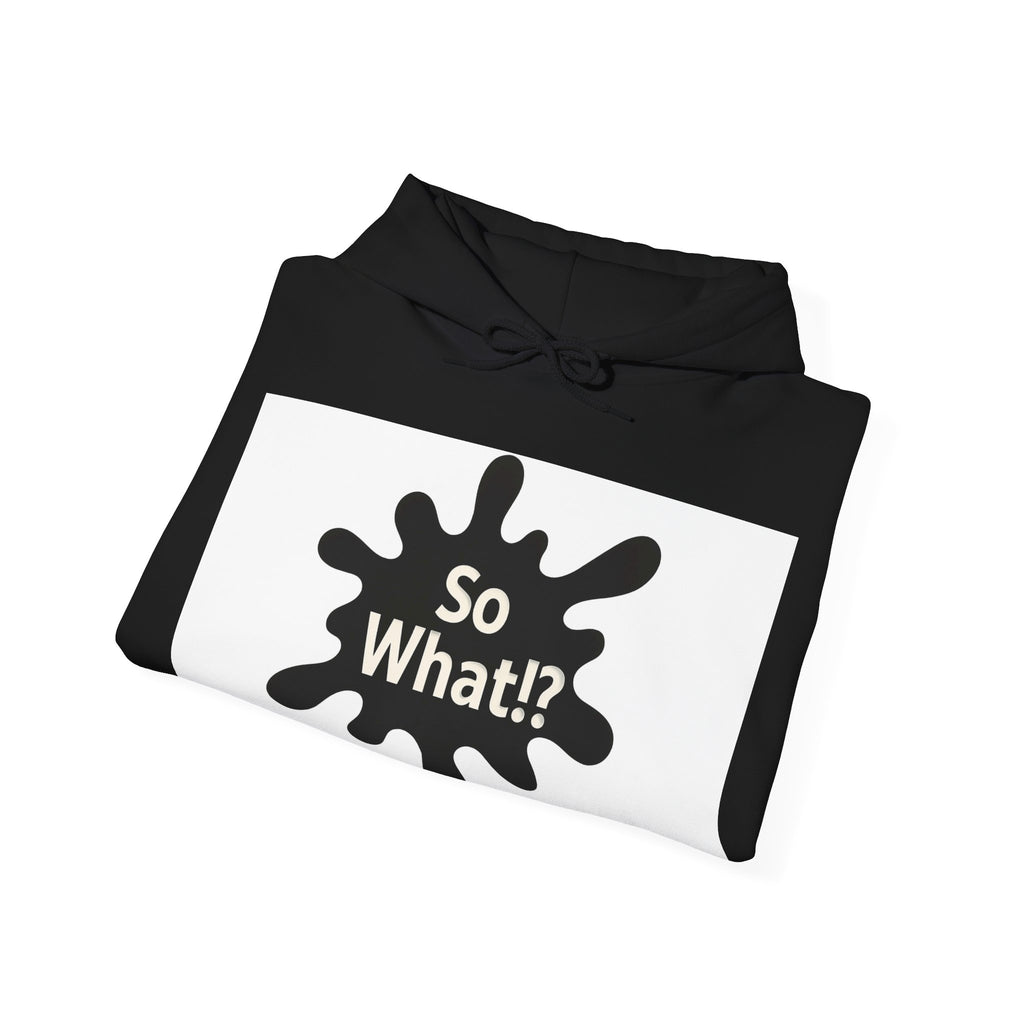 Sweatshirt Logo So What!? Unisex
