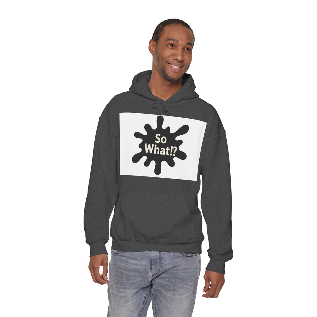 Sweatshirt Logo So What!? Unisex