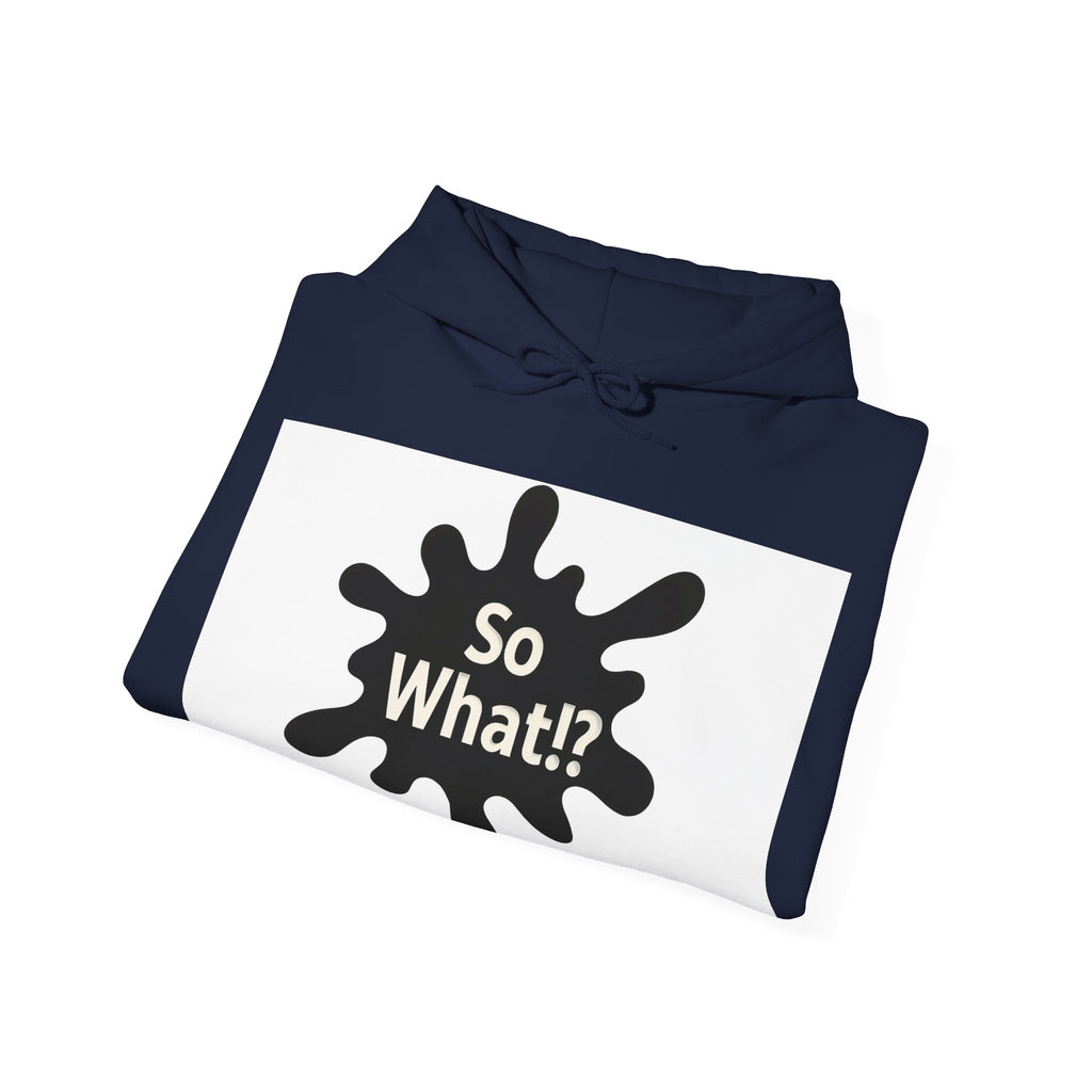 Sweatshirt Logo So What!? Unisex