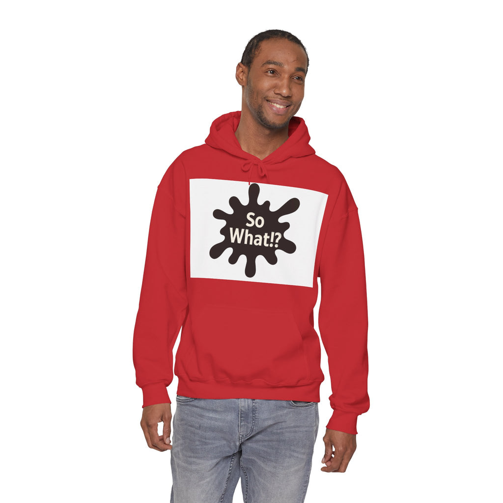 Sweatshirt Logo So What!? Unisex