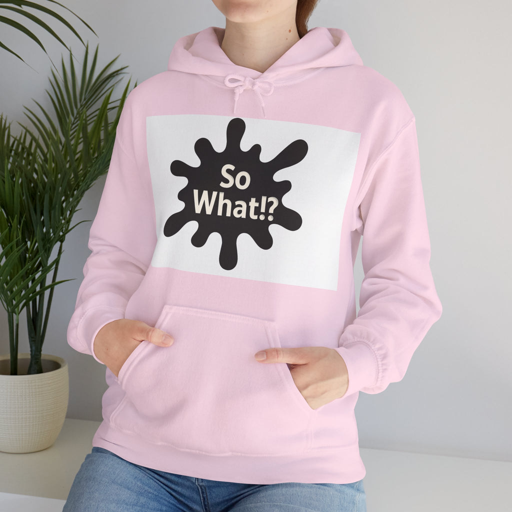 Sweatshirt Logo So What!? Unisex