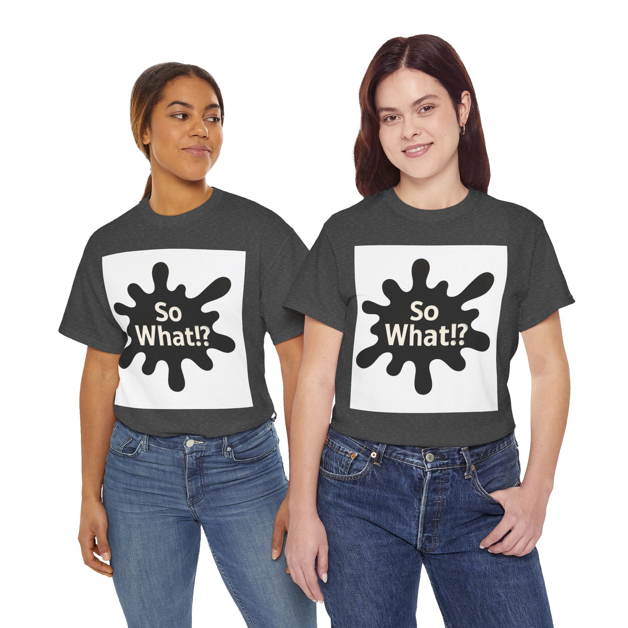 T-shirt Logo So What!? Unisex