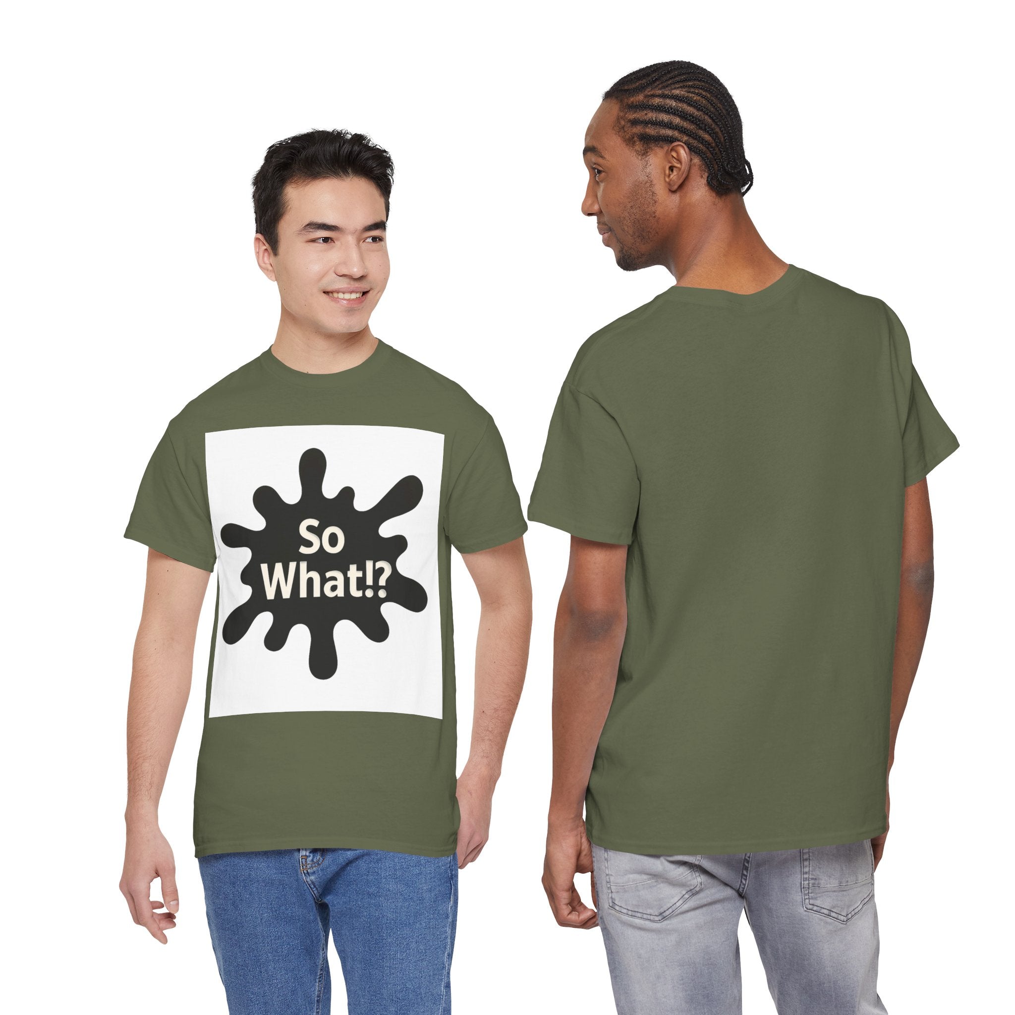 T-shirt Logo So What!? Unisex