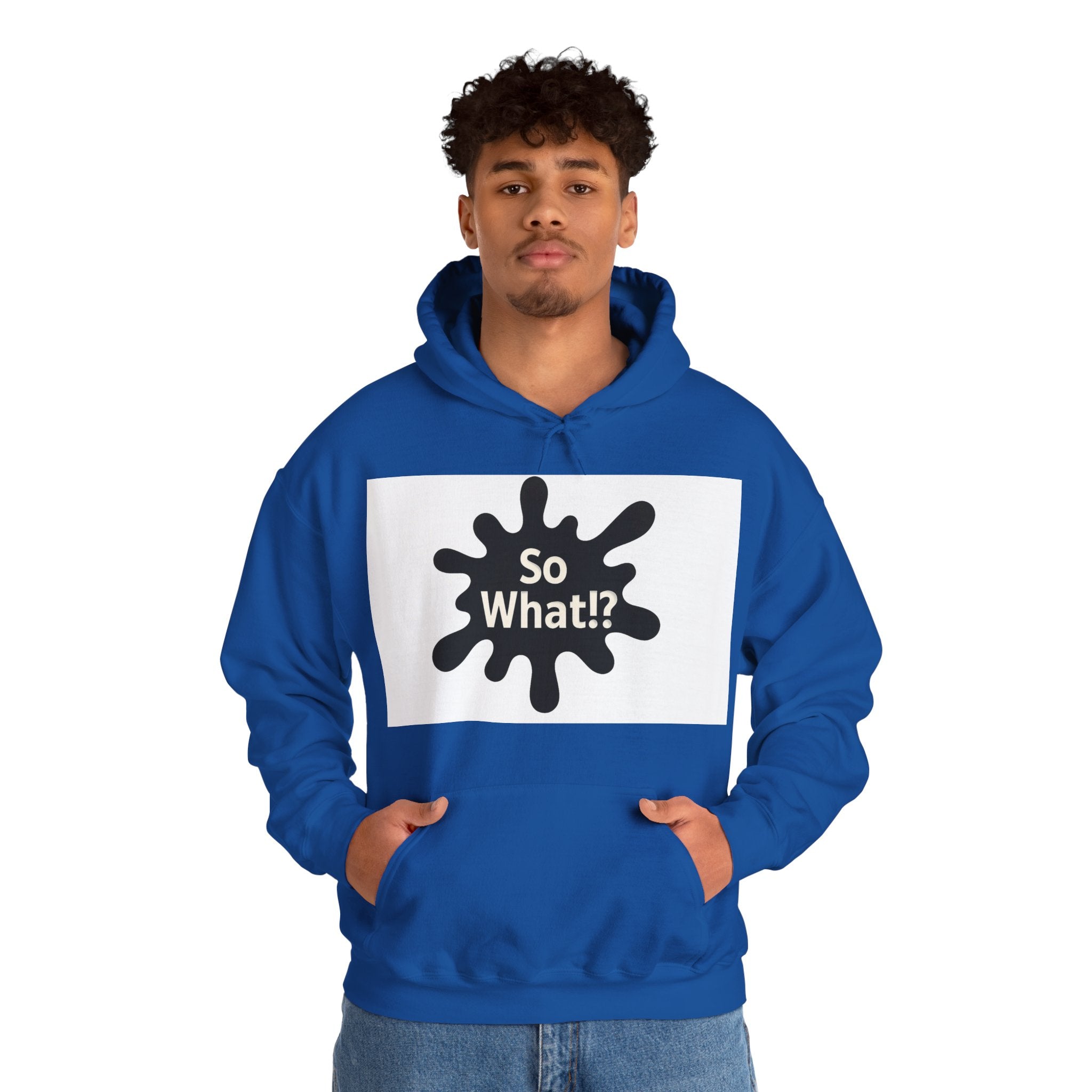 Sweatshirt Logo So What!? Unisex