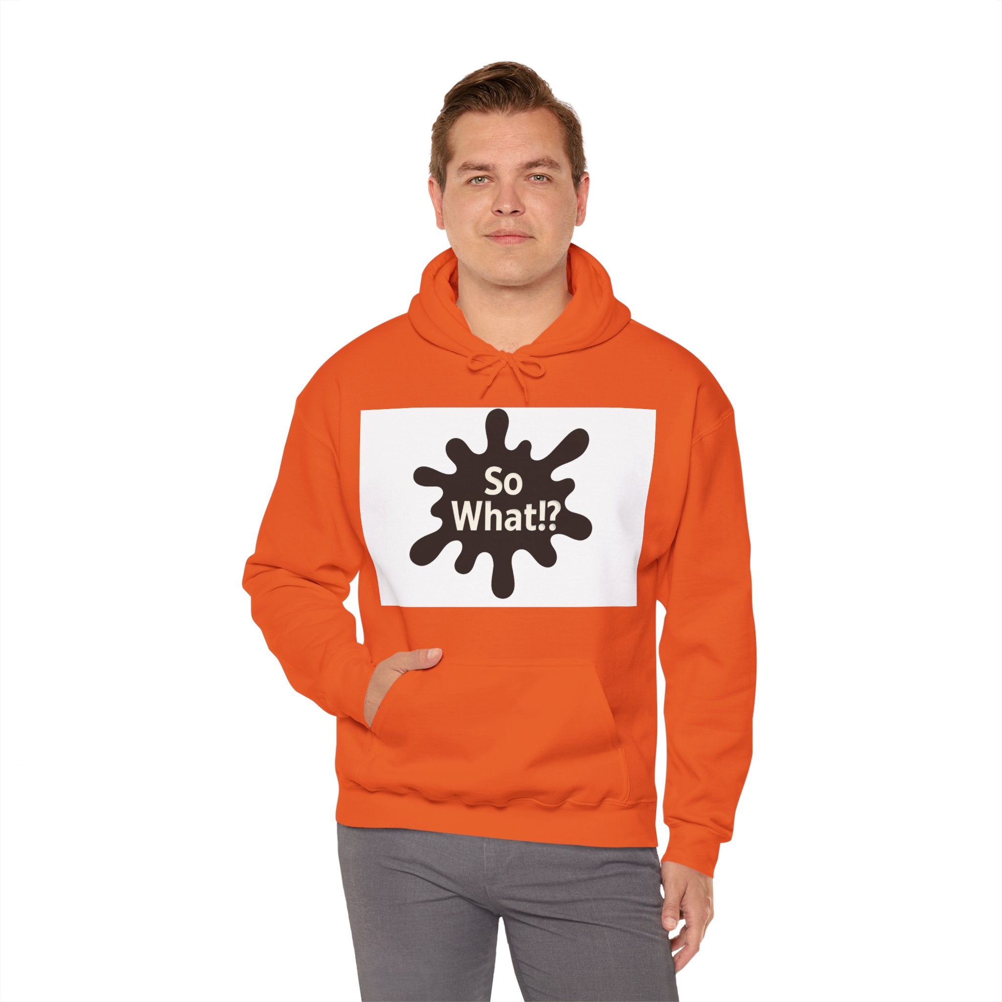 Sweatshirt Logo So What!? Unisex