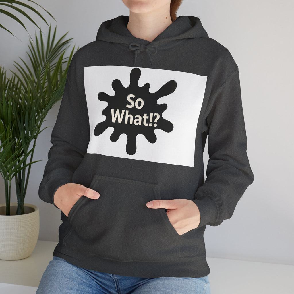 Sweatshirt Logo So What!? Unisex