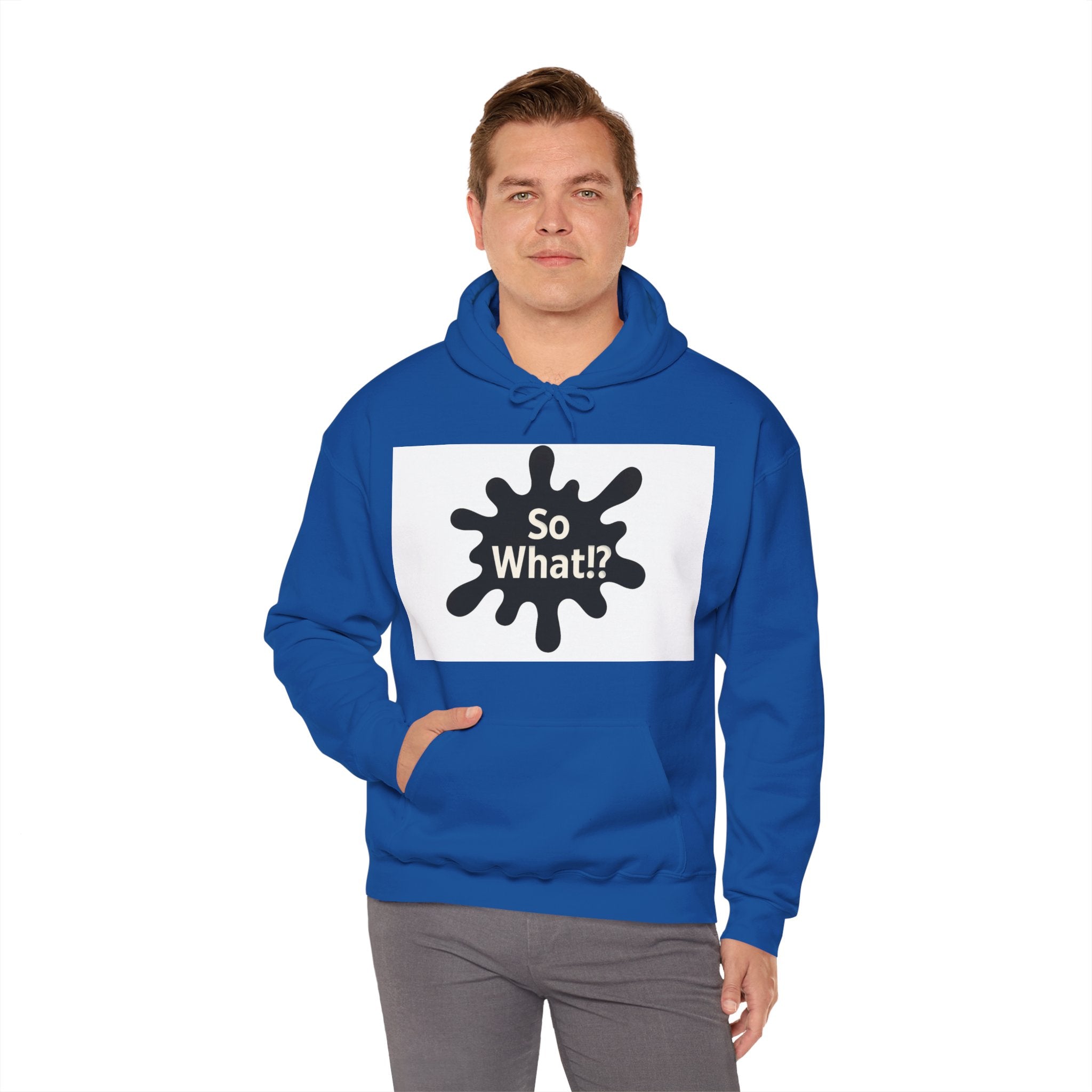 Sweatshirt Logo So What!? Unisex