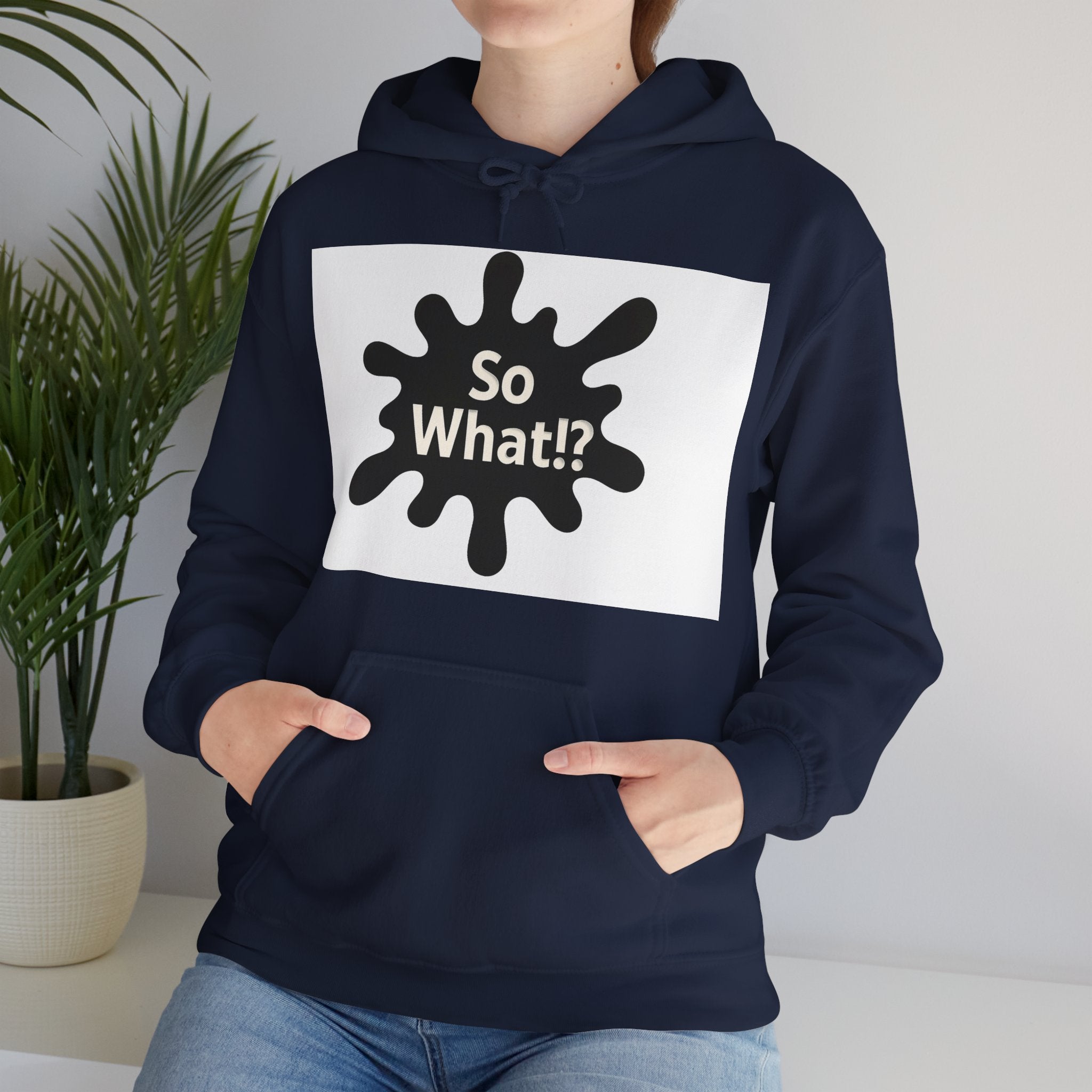 Sweatshirt Logo So What!? Unisex