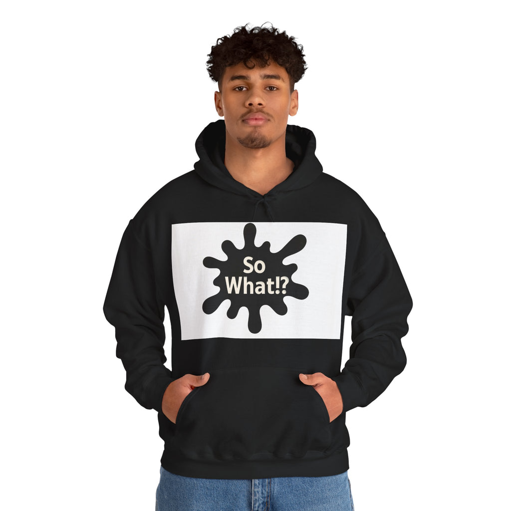 Sweatshirt Logo So What!? Unisex