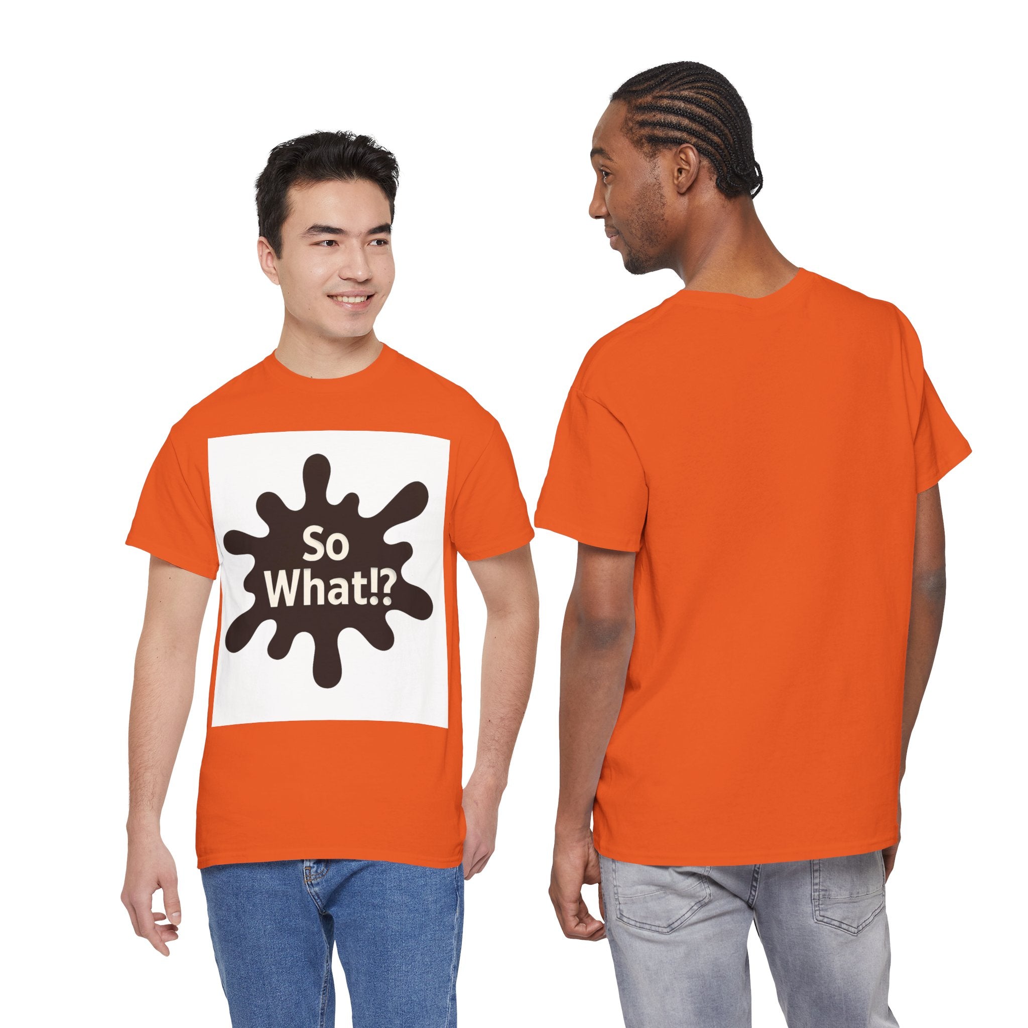 T-shirt Logo So What!? Unisex